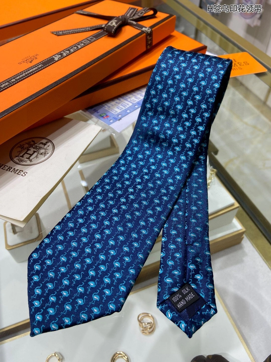 HD-- 100% top jacquard silk handmade custom item:C-S132G2437Y