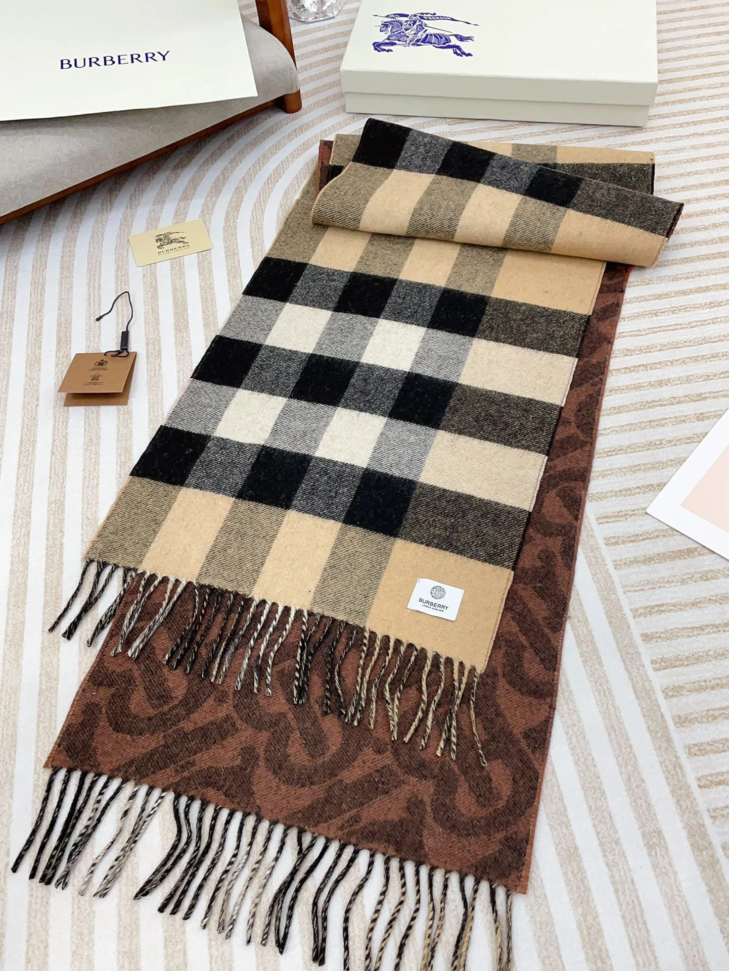 &HD-- 2ur25rry cashmere wool Double-sided item:D-S132K2230