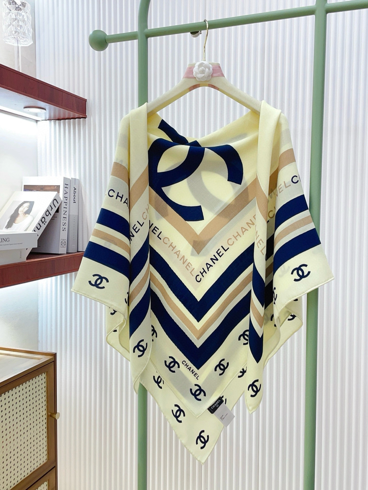 HD-- 3h1958 cashmere Real silk 2Colour item : E-S132K1208-2H