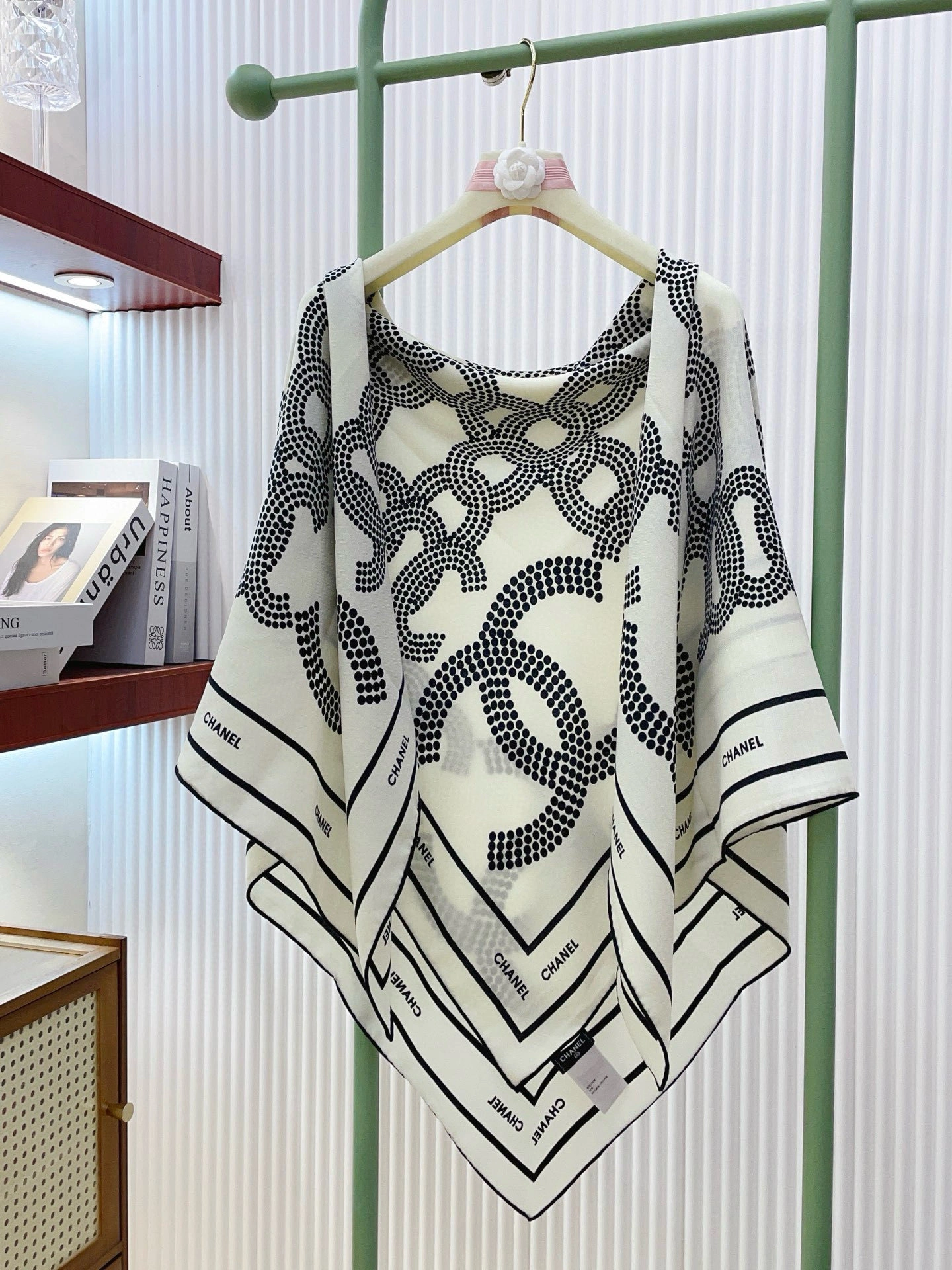 HD-- 3h1958 cashmere Real silk 2Colour item : E-S132K1210-2H