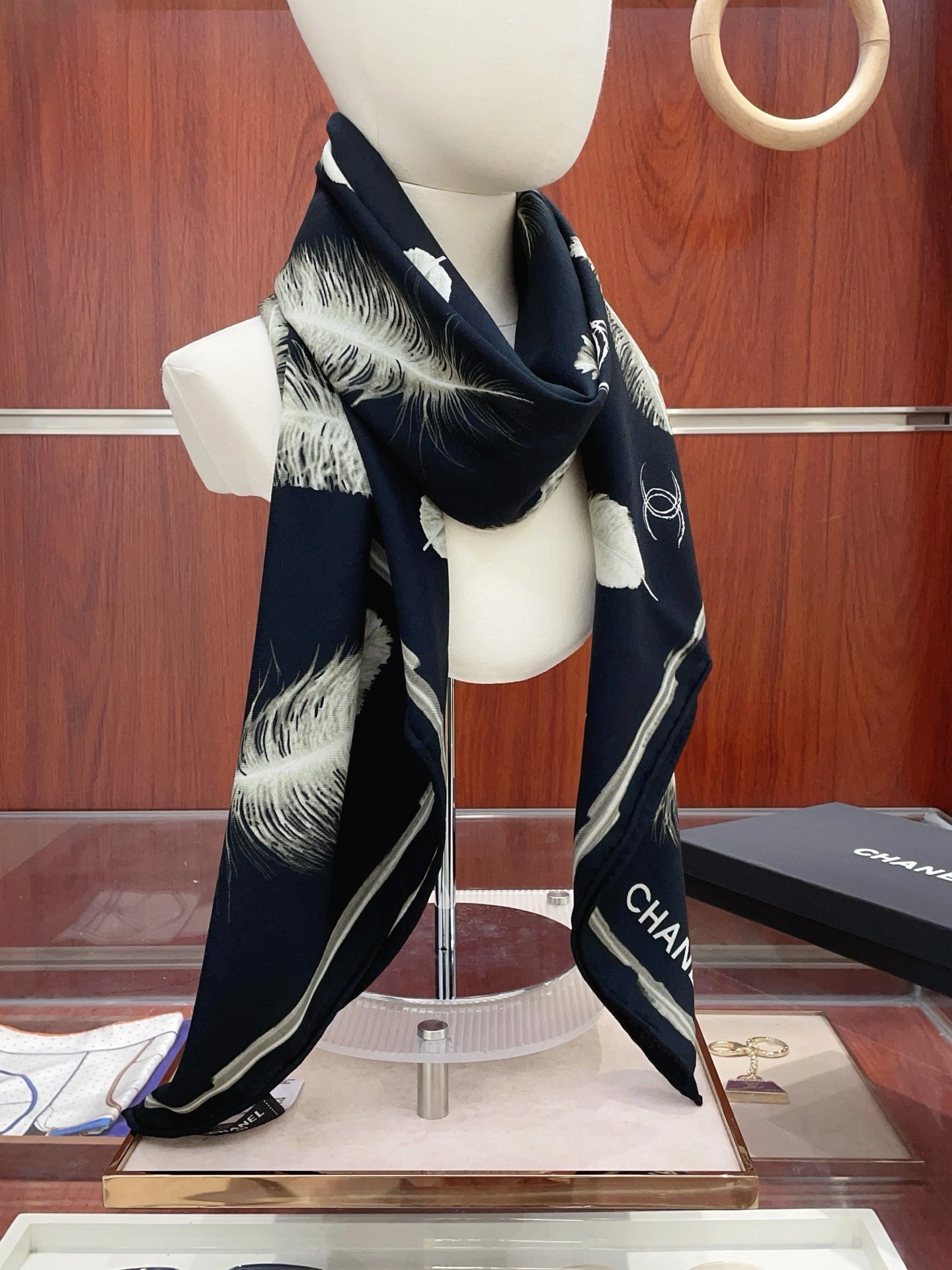 HD-- 3h1958 cashmere Real silk 2Colour item : E-S132K1211-2H