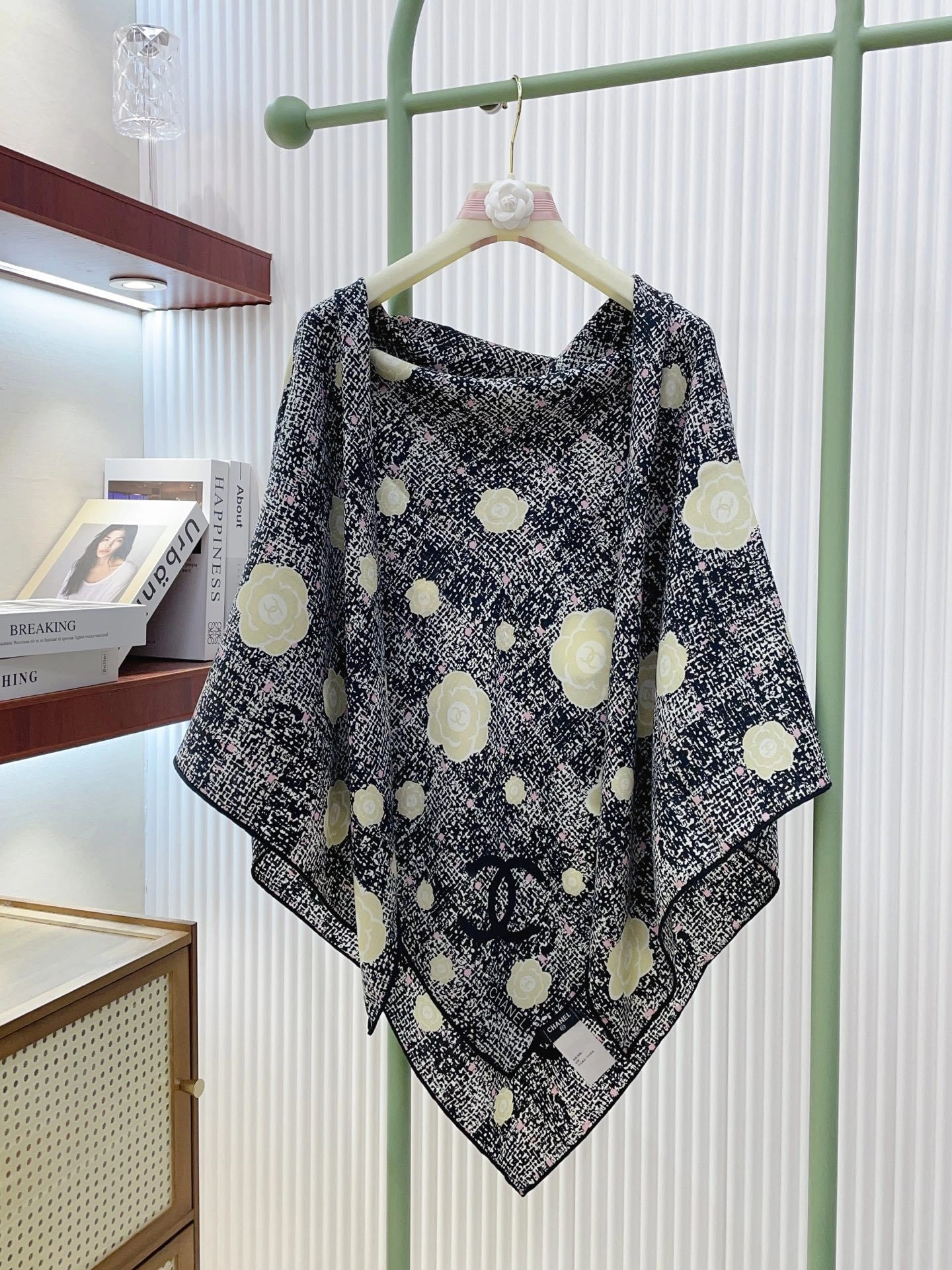 HD-- 3h1958 cashmere Real silk 2colour item:E-S132K2868-2H