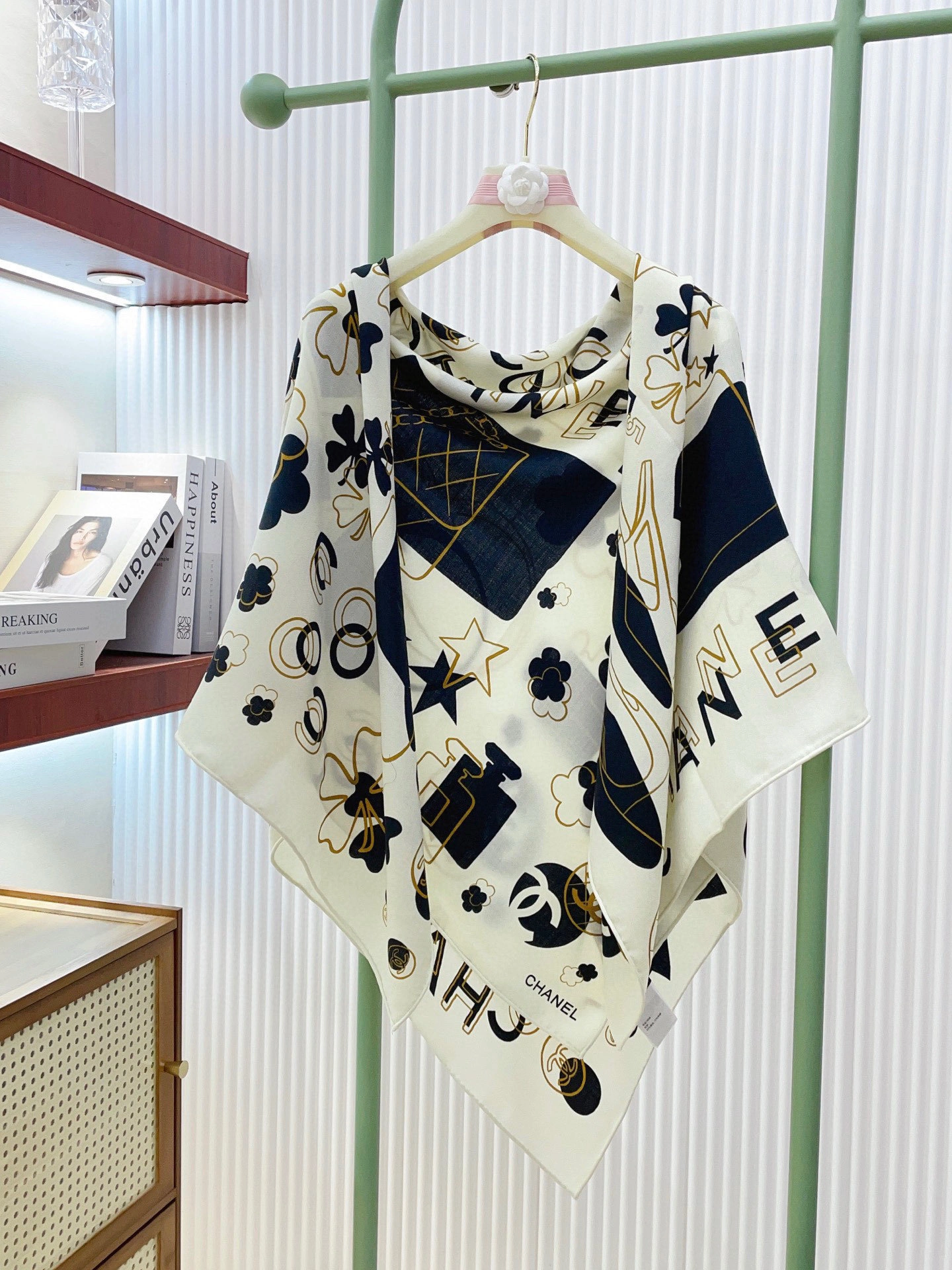 HD-- 3h1958 cashmere Real silk 2colour item:E-S132K2869-2H