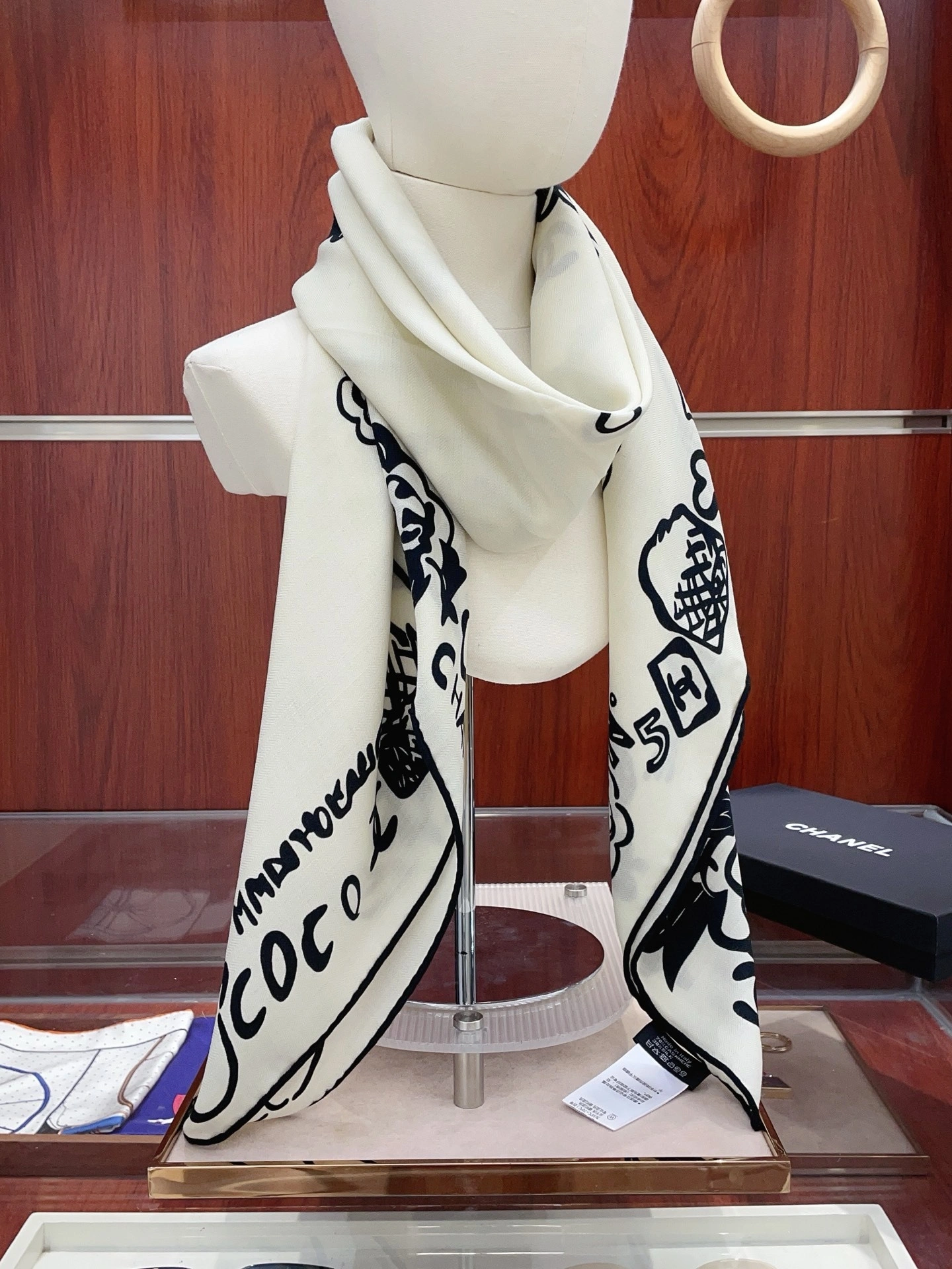 HD-- 3h1958 cashmere Real silk item : E-S132K1207H
