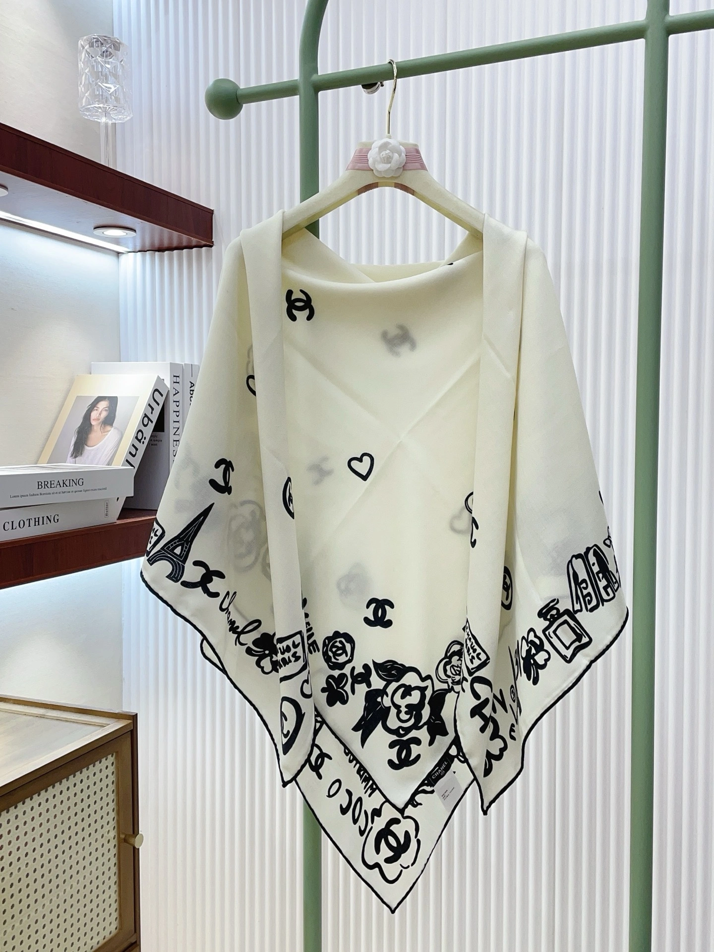 HD-- 3h1958 cashmere Real silk item : E-S132K1207H