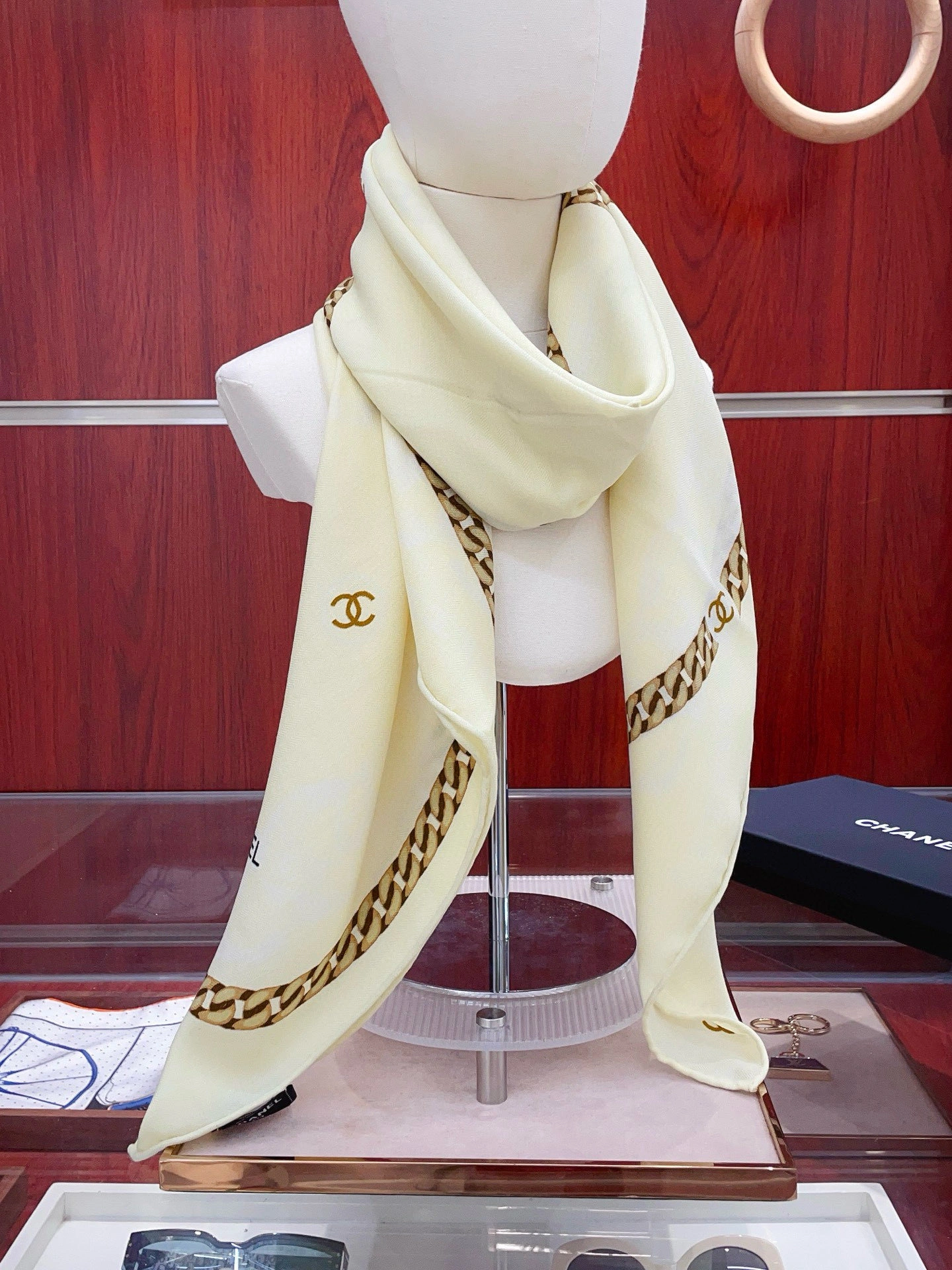 HD-- 3h1958 cashmere Real silk item:E-S132K2870H