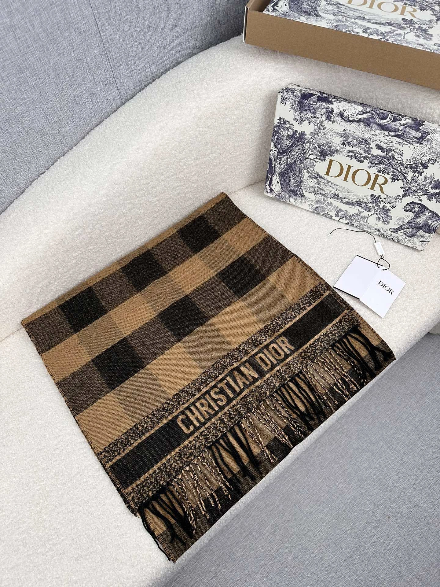 HD-- 4ior Check'N' cashmere wool 3Colour item:E-S132K2805-3H