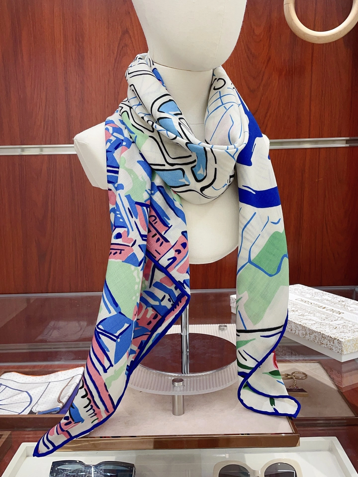 HD-- 4ior cashmere Real silk 5colour item:E-S132K2857-5H
