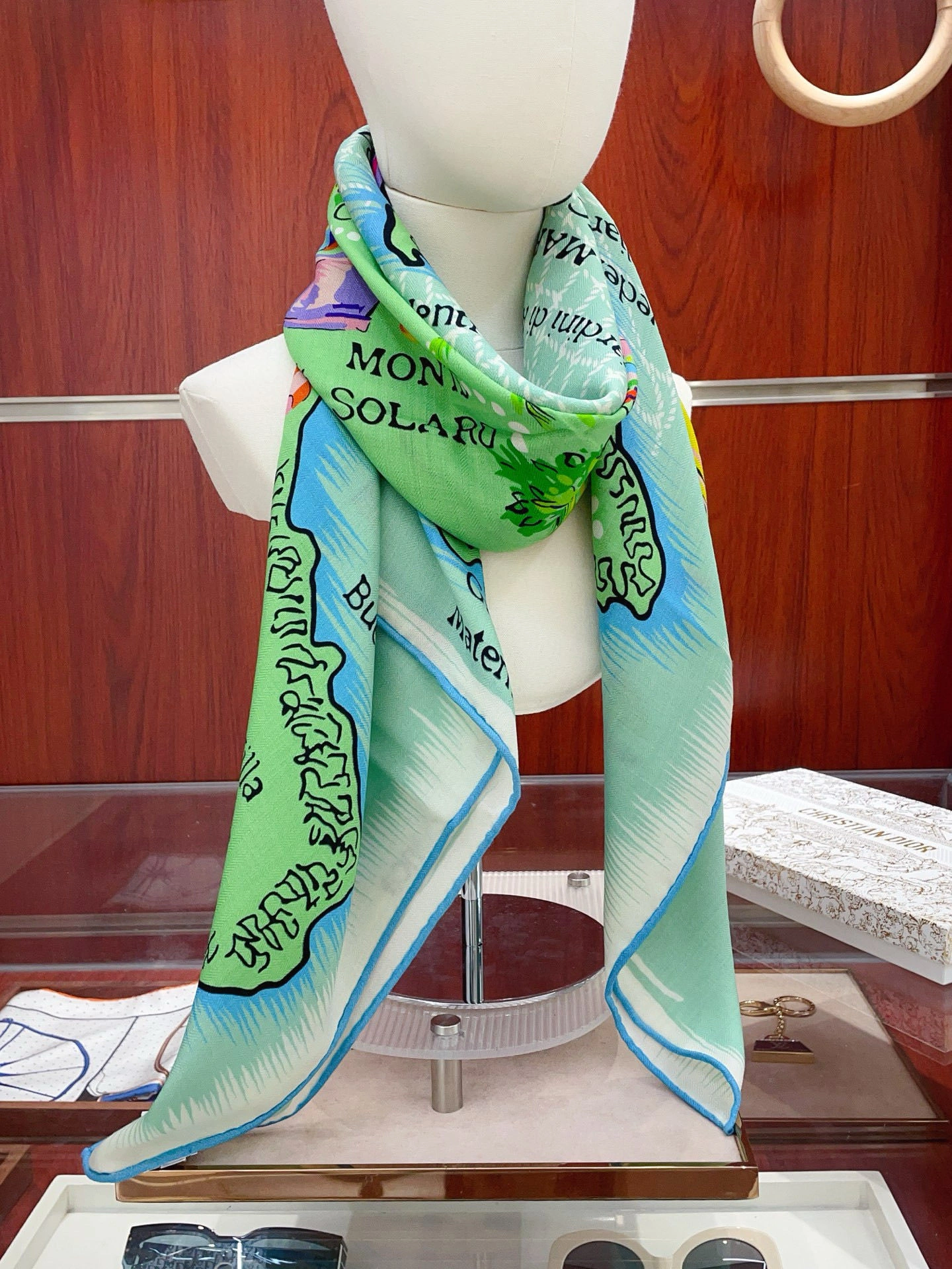 HD-- 4ior cashmere Real silk 5colour item:E-S132K2857-5H