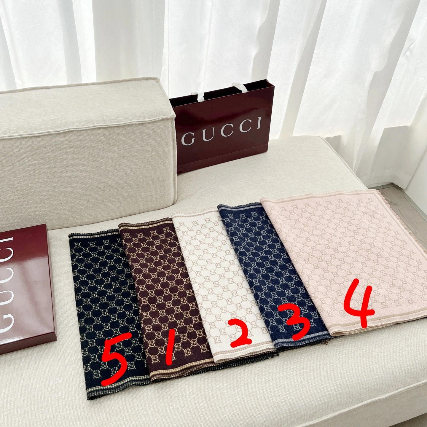 HD-- 6u33i 25 wool embroidery 5colour item:E-S334L1354-5H