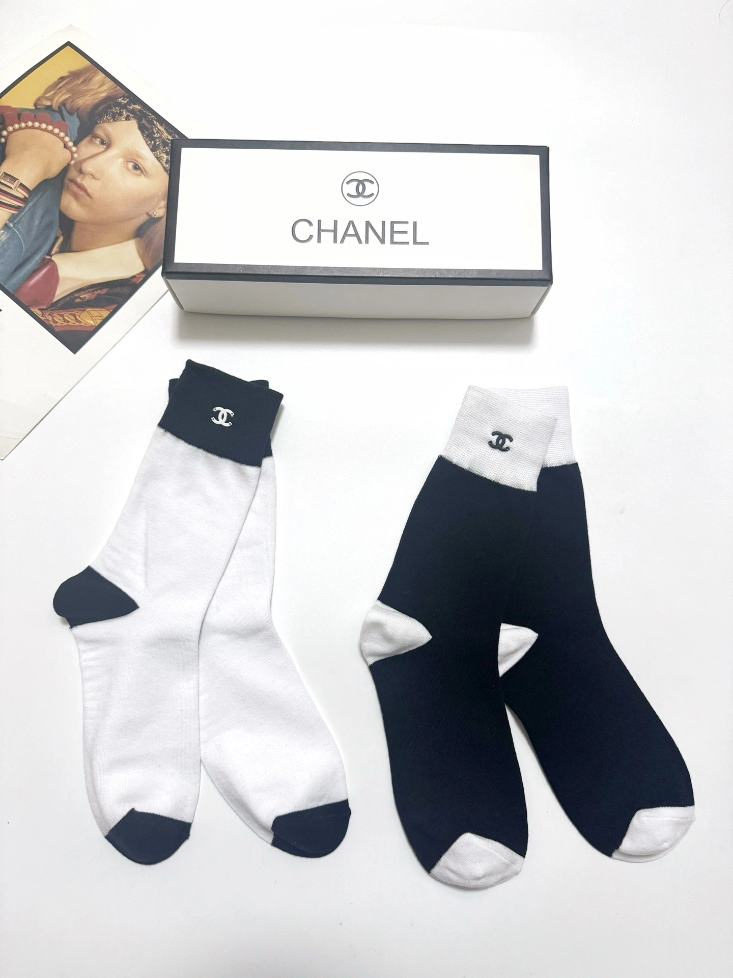 HD-- 8V Cotton 2 pairs in one box item:E-S132K2846H