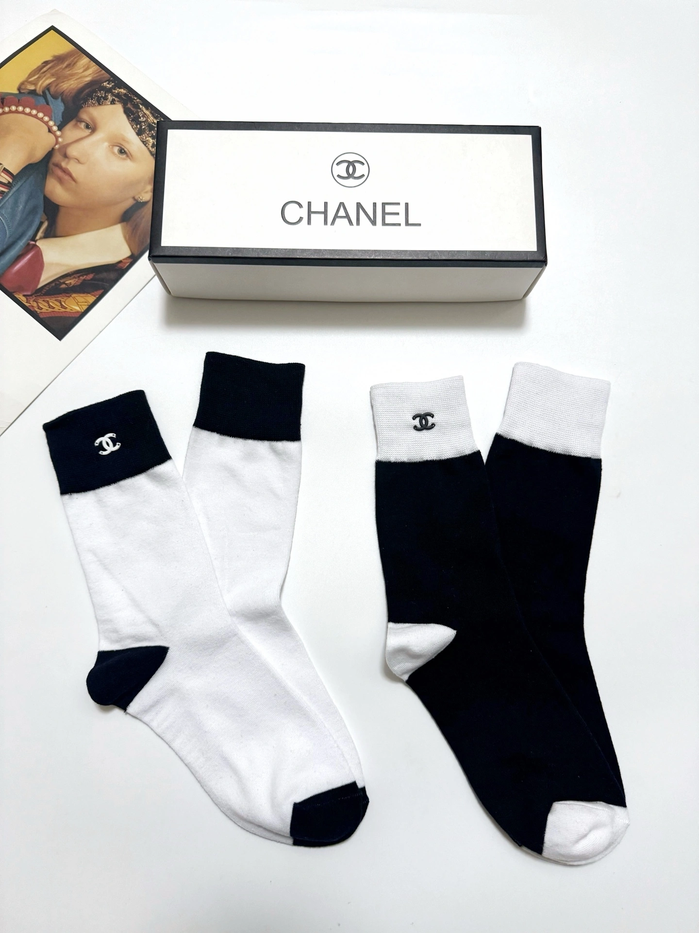 HD-- 8V Cotton 2 pairs in one box item:E-S132K2846H