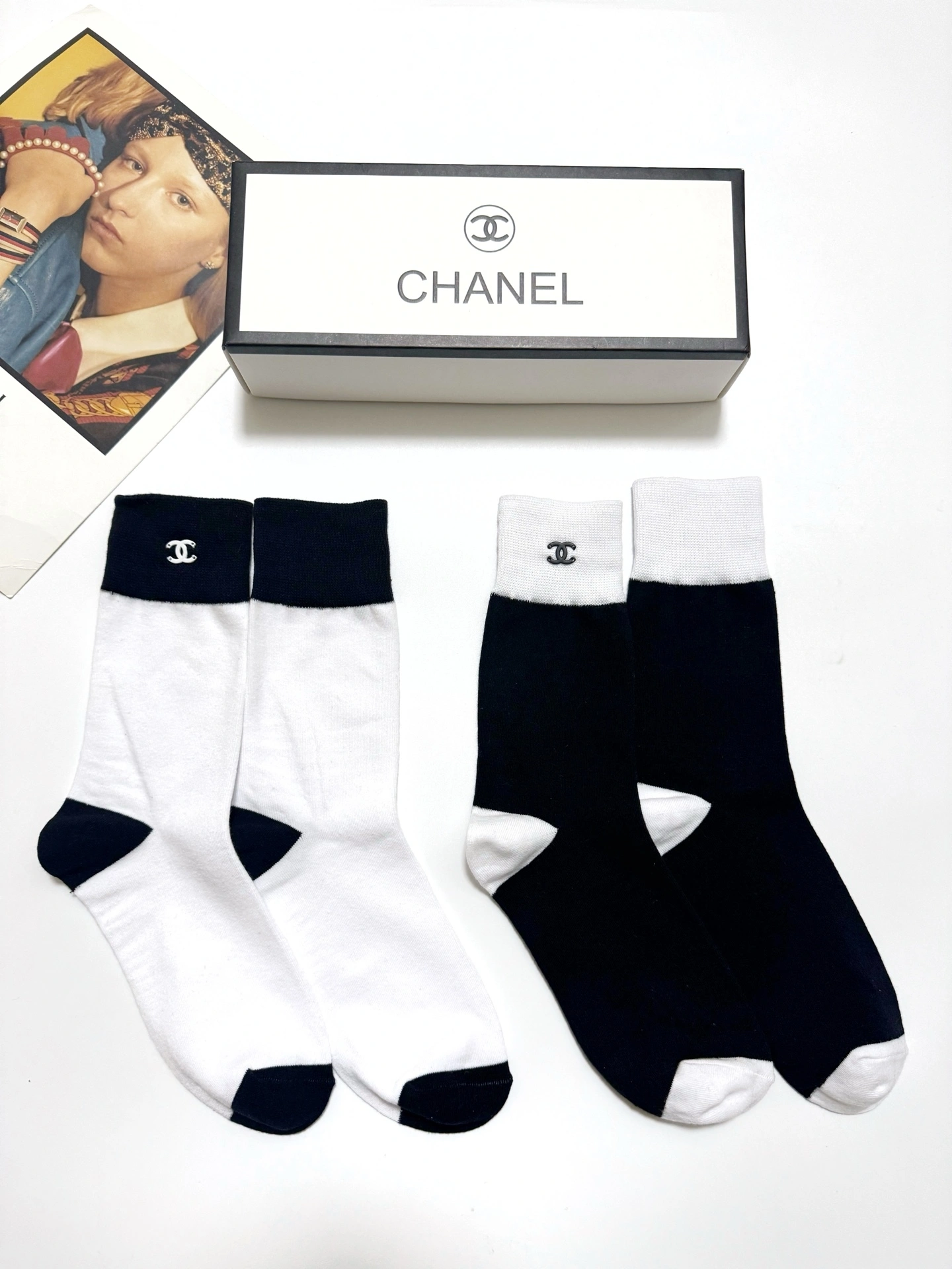HD-- 8V Cotton 2 pairs in one box item:E-S132K2846H