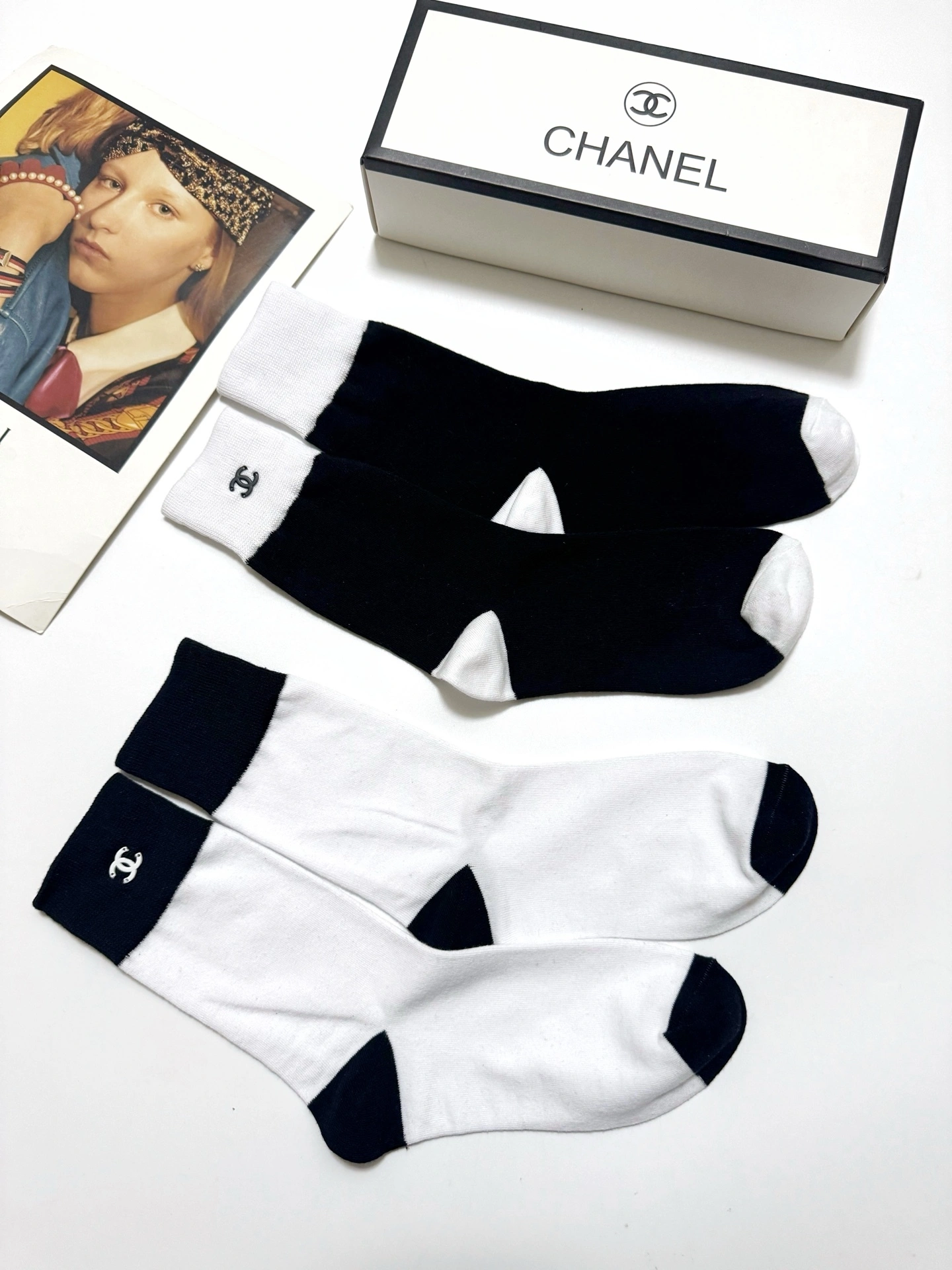 HD-- 8V Cotton 2 pairs in one box item:E-S132K2846H