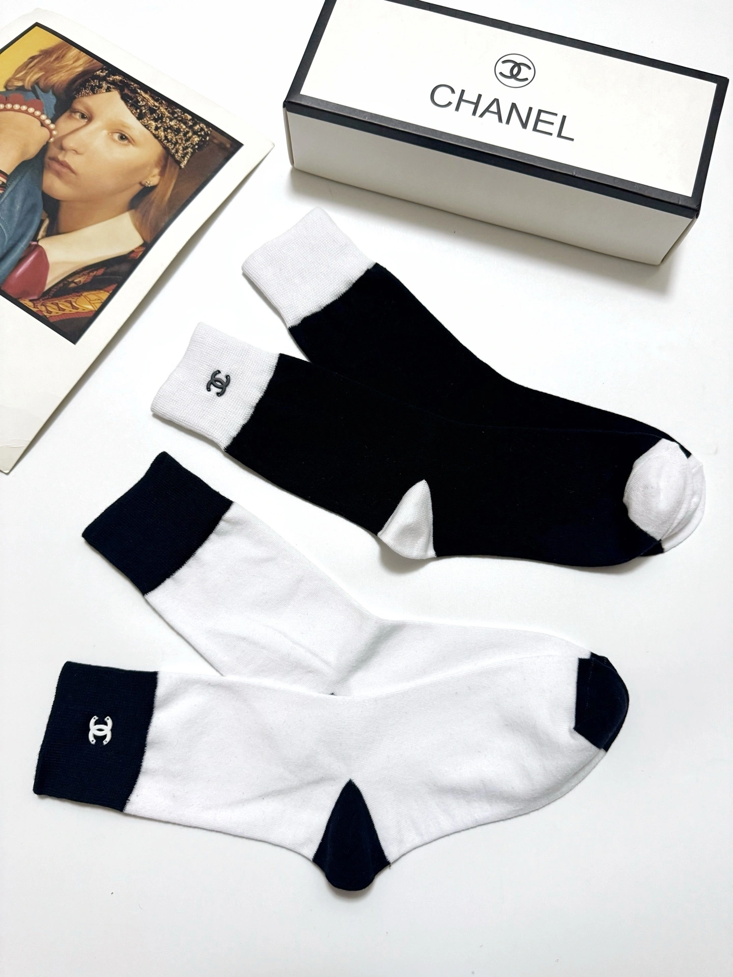 HD-- 8V Cotton 2 pairs in one box item:E-S132K2846H