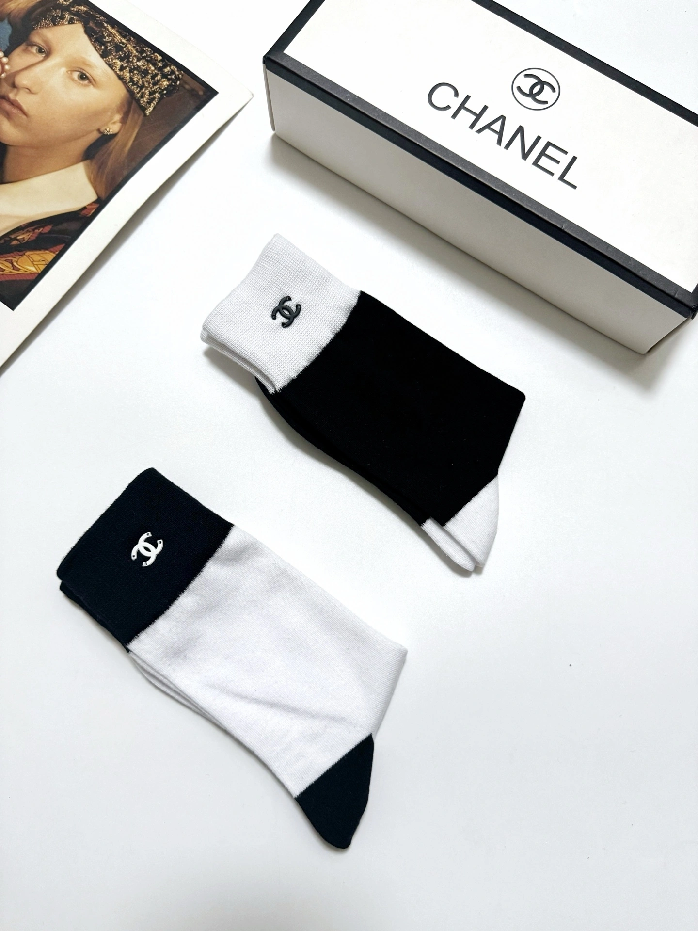 HD-- 8V Cotton 2 pairs in one box item:E-S132K2846H