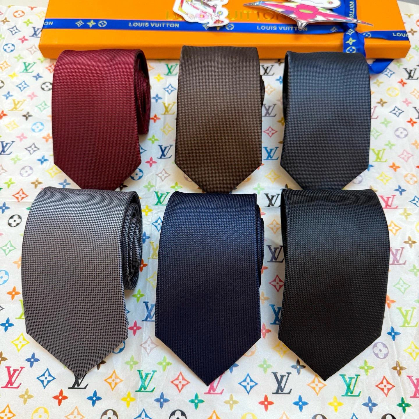 HD-- 8V Heritage mulberry silk Marque Deposee 6Colour item:E-S132L1315-6