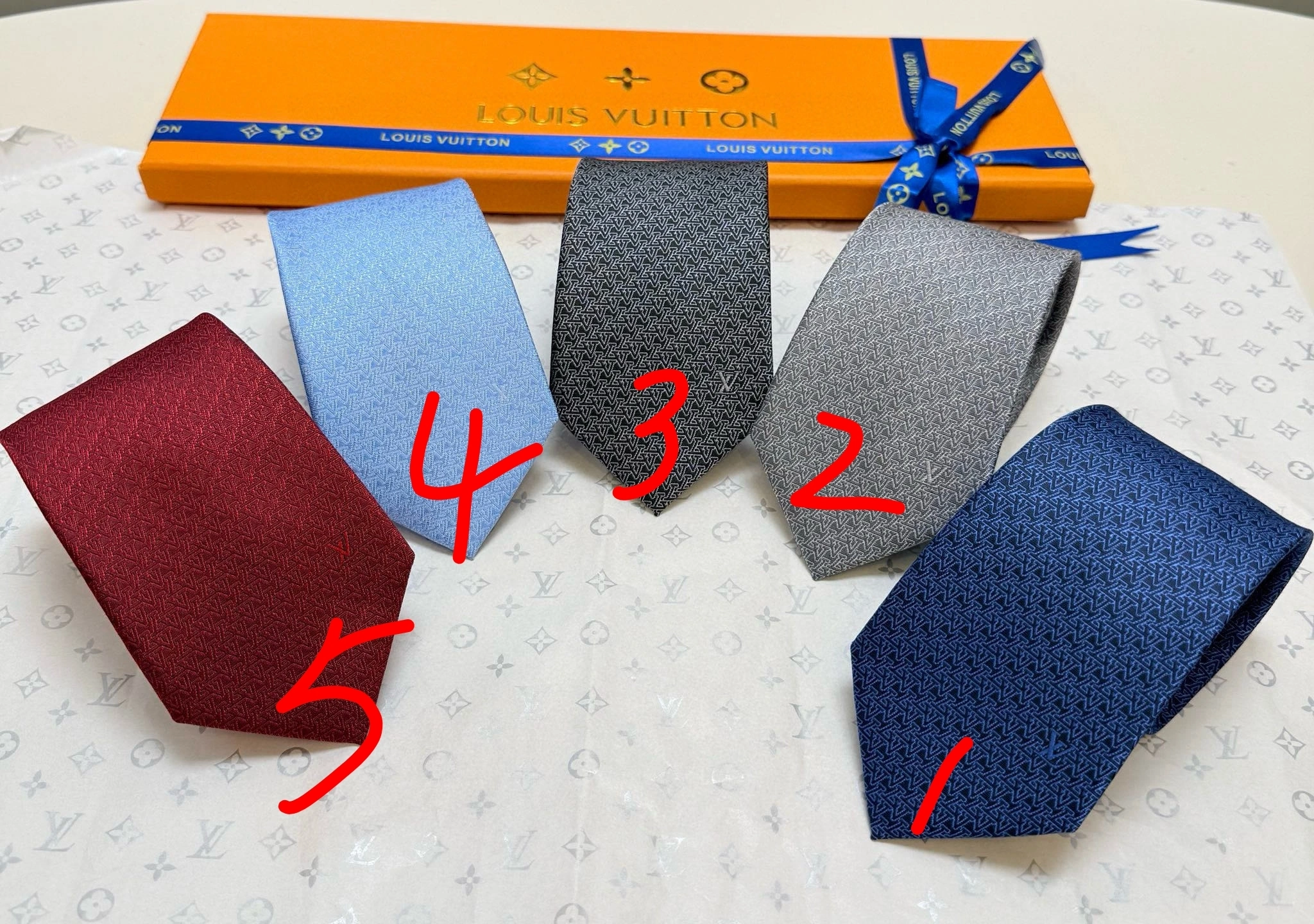 HD-- 8V Real silk 5colour item:E-S132L2061-5