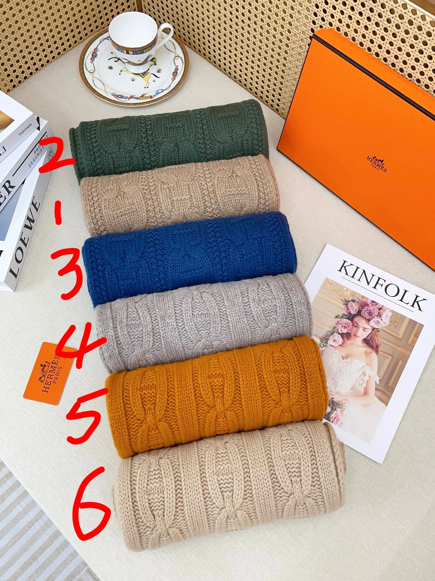 HD-- H5r75s cashmere 6Colour item : E-S132K1217-6H