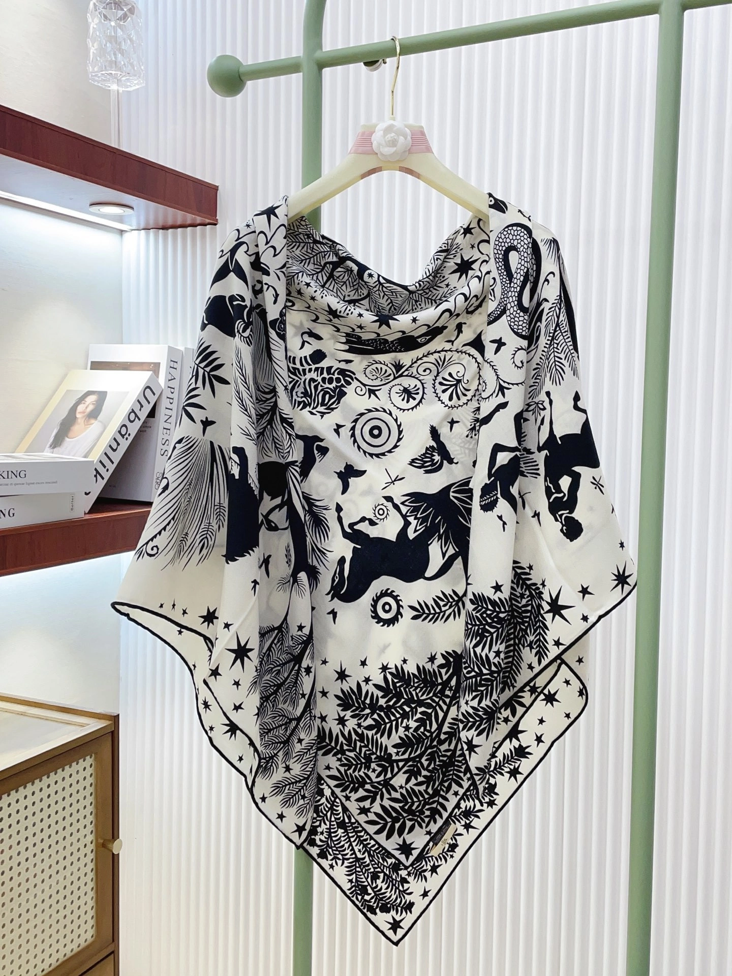 HD-- H5r75s cashmere Real silk 2Colour item : E-S132K1215-2H