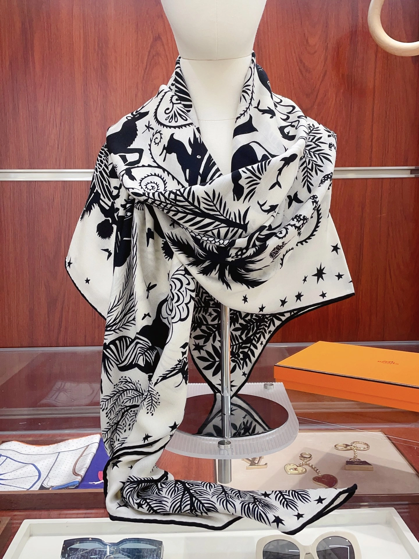HD-- H5r75s cashmere Real silk 2Colour item : E-S132K1215-2H