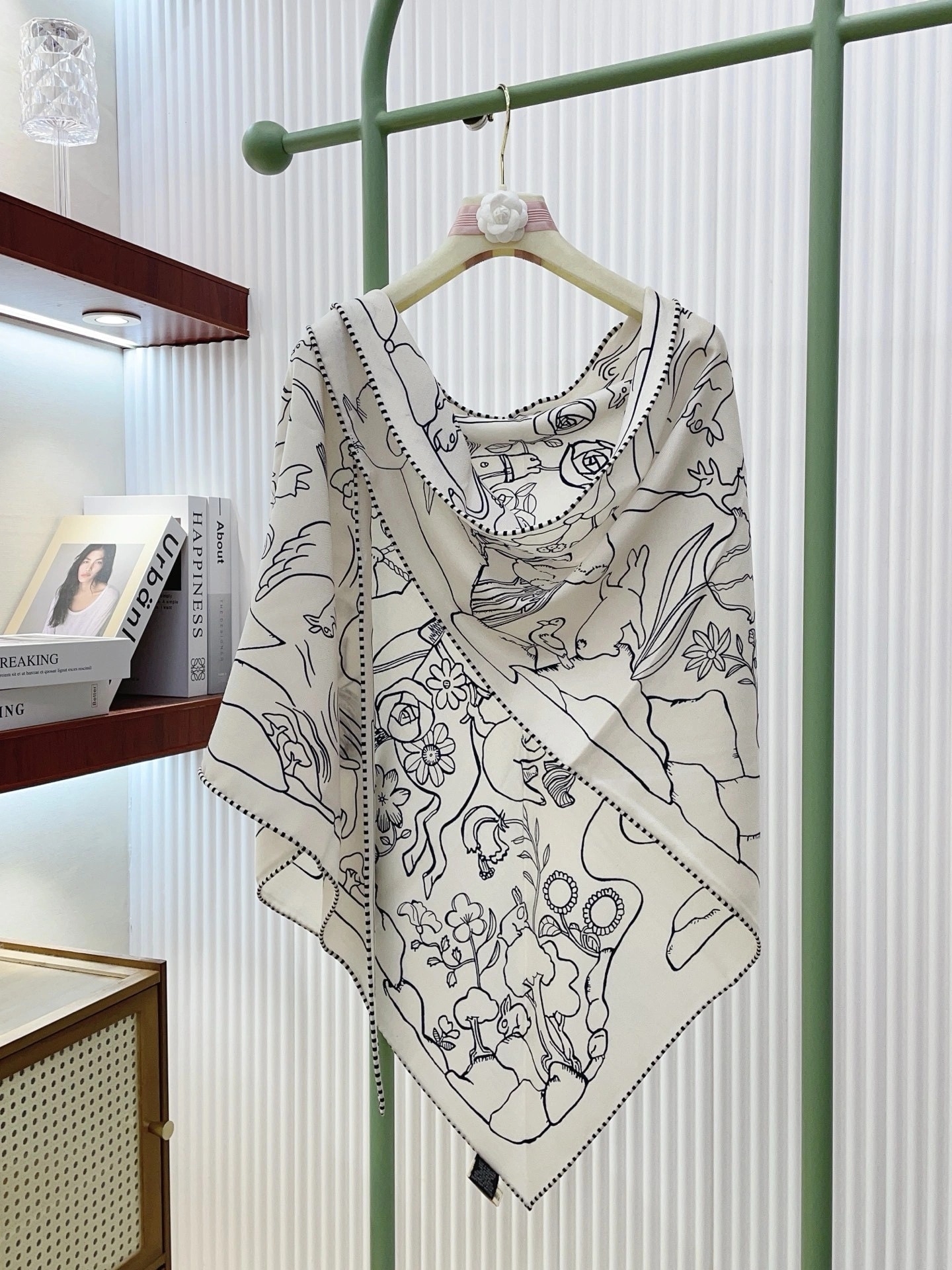HD-- H5r75s cashmere Real silk 3Colour item:E-S132K2826-3H