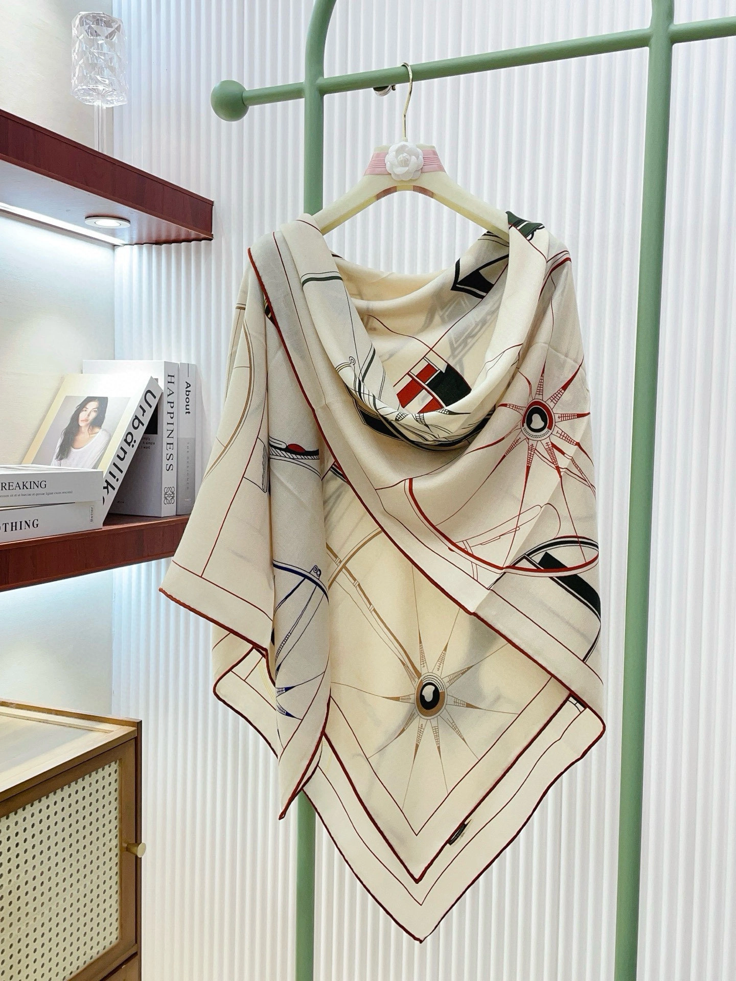 HD-- H5r75s cashmere Real silk 3Colour item:E-S132K2832-3H