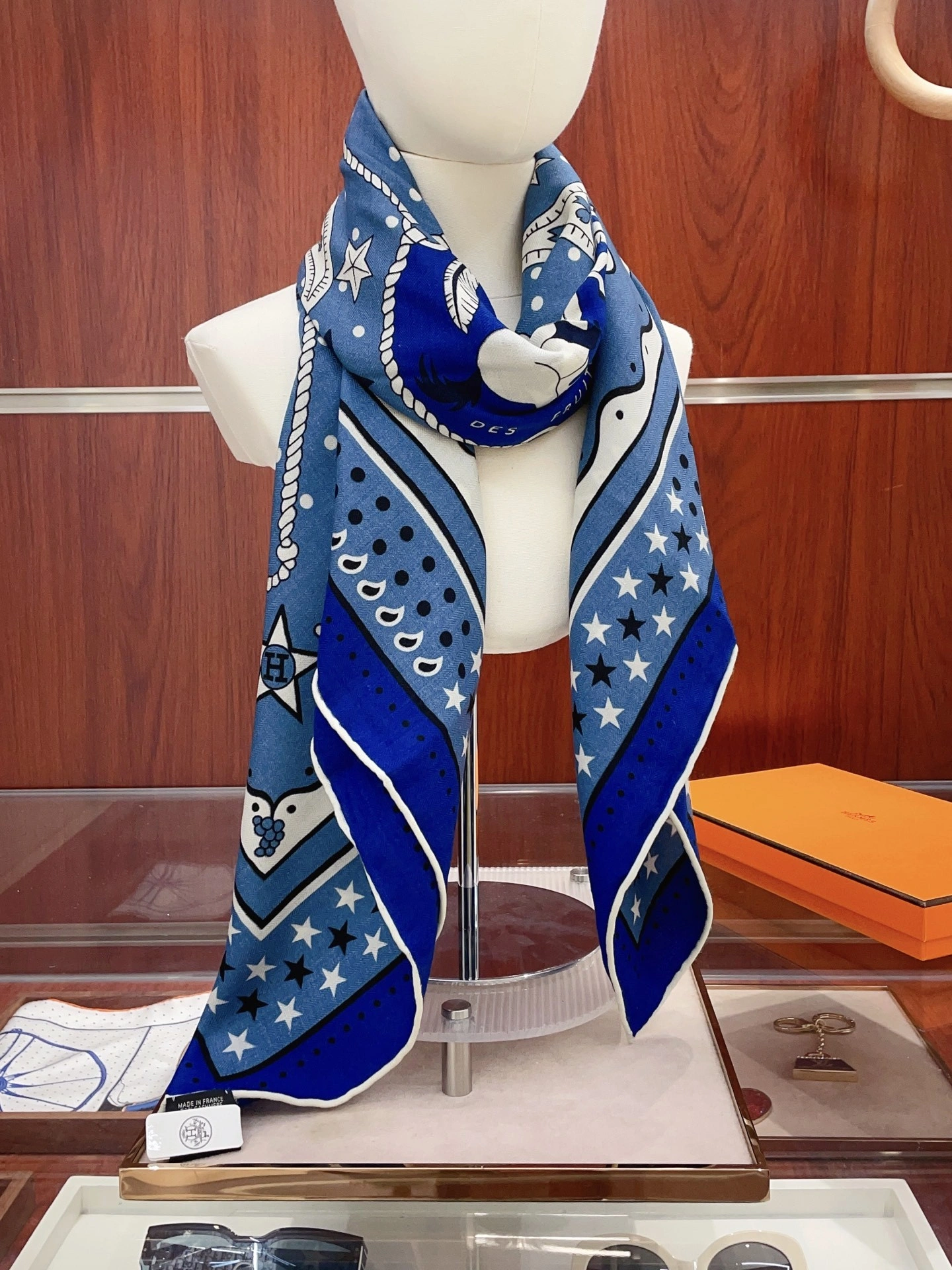 HD-- H5r75s cashmere Real silk 5Colour item:E-S132K2836-5H