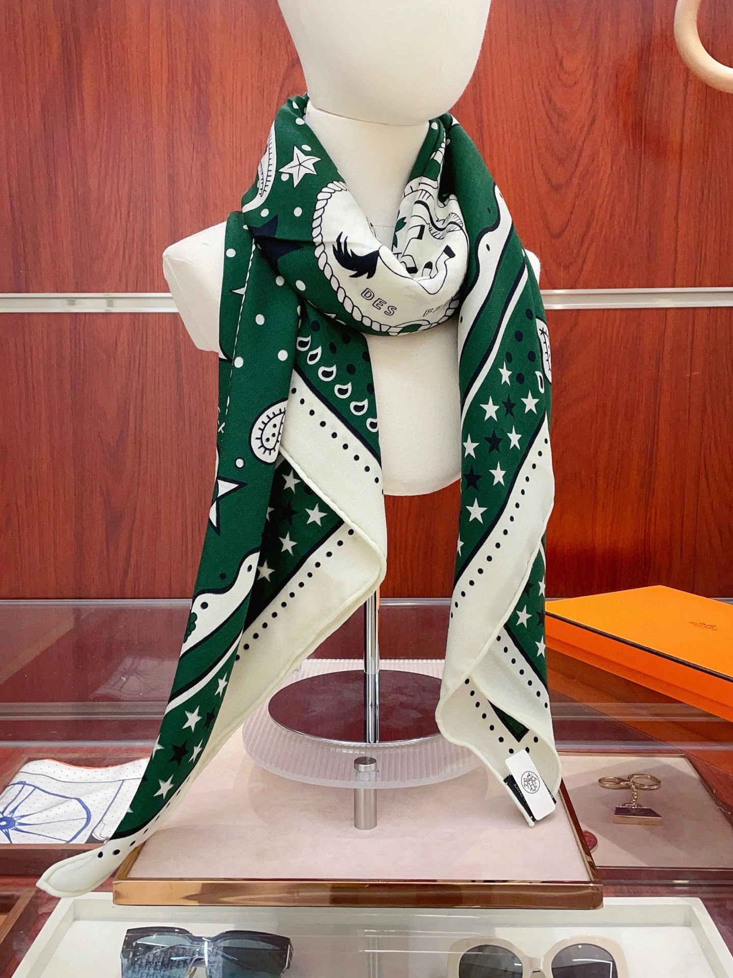 HD-- H5r75s cashmere Real silk 5Colour item:E-S132K2836-5H