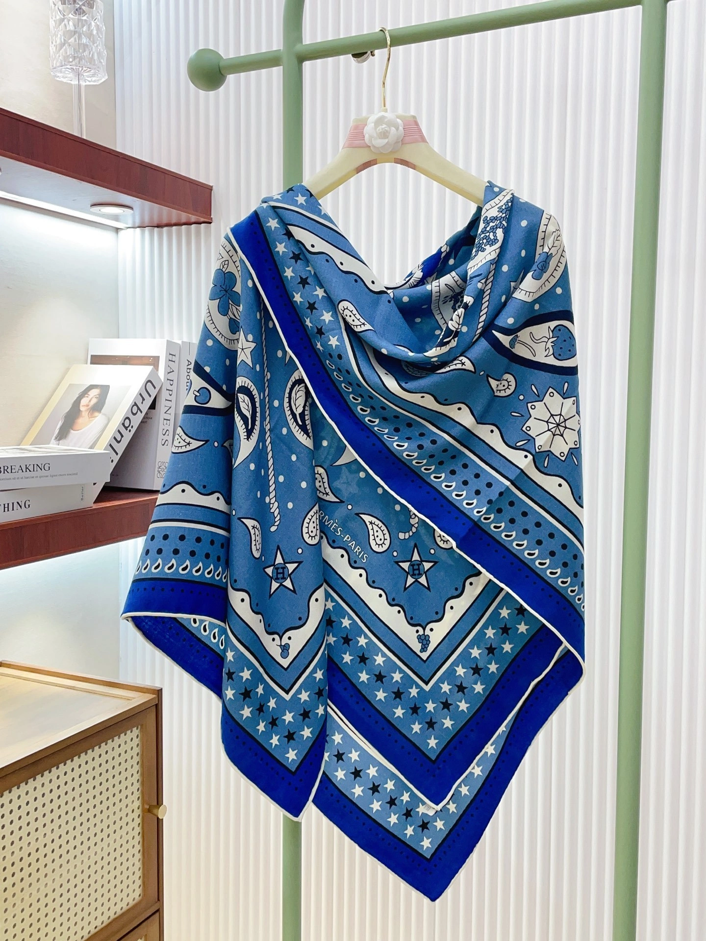 HD-- H5r75s cashmere Real silk 5Colour item:E-S132K2836-5H