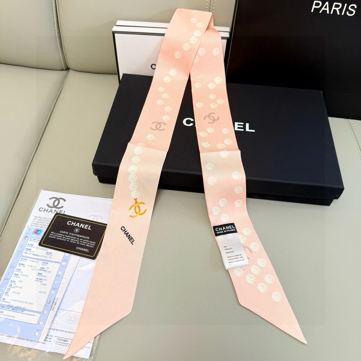 HD--3h1958 SCC2531 Twilly Real silk 3colour item:E-S132I1007-3