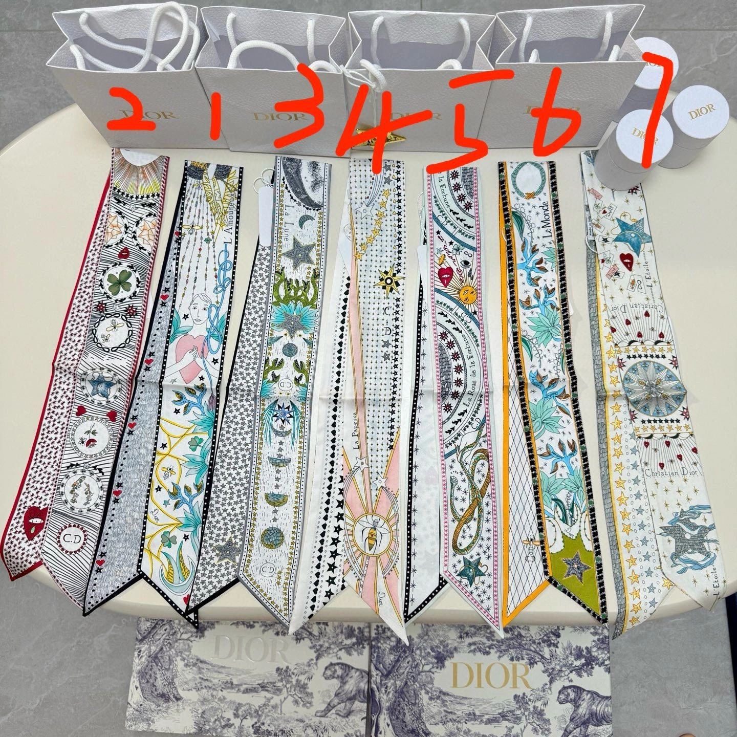 HD--4ior Real silk 7colour item:E-S1320I1331-7H