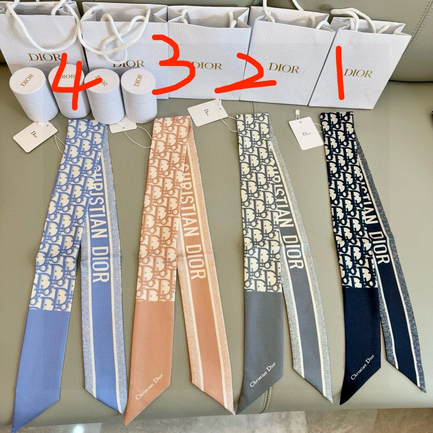HD--4ior mulberry silk 4colour item:E-S1320I1325-4H