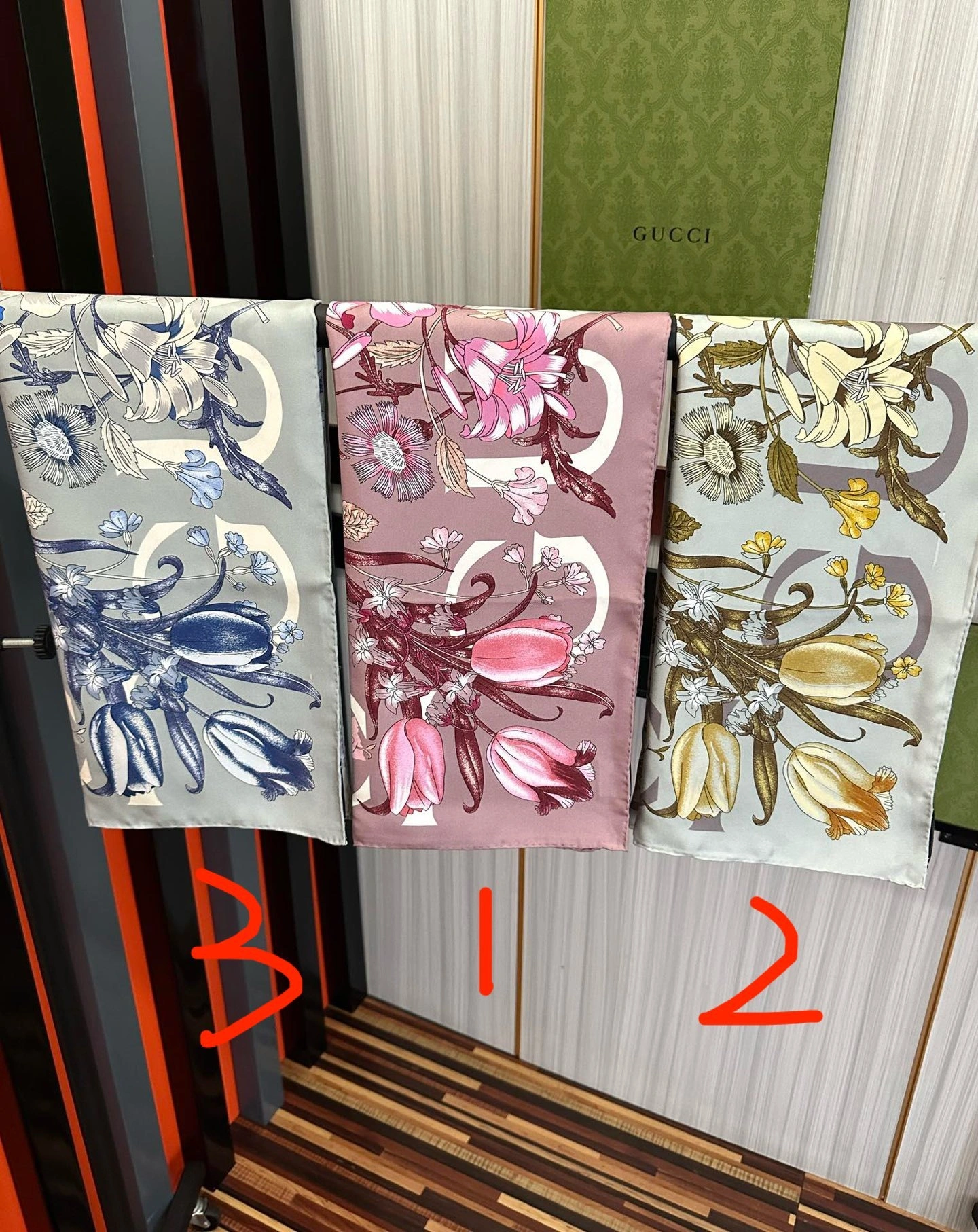 HD--6u33i Real silk 3colour item:E-S132I0353-3H