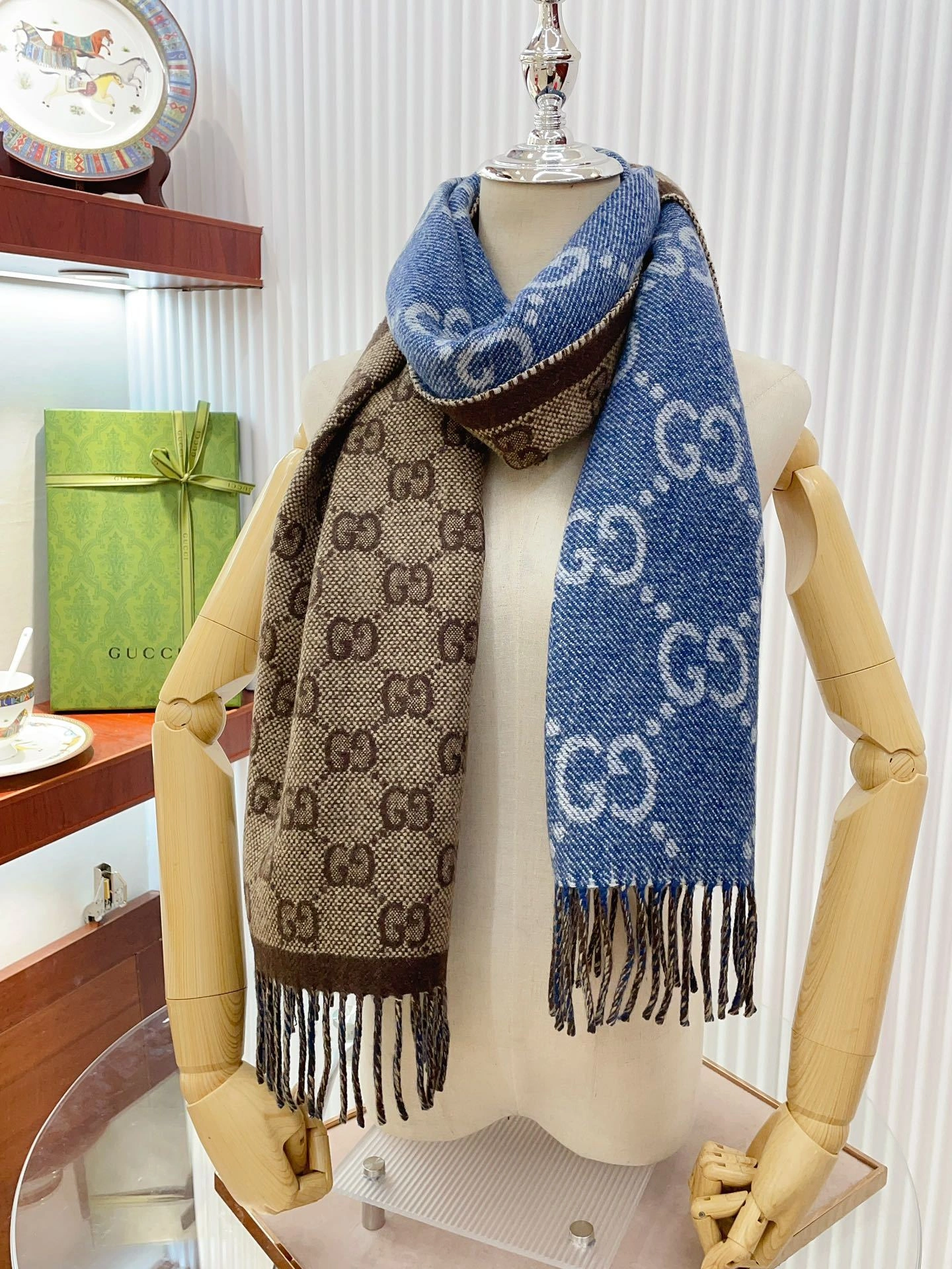 HD--6u33i wool 2colour item:E-S132I1502-2H