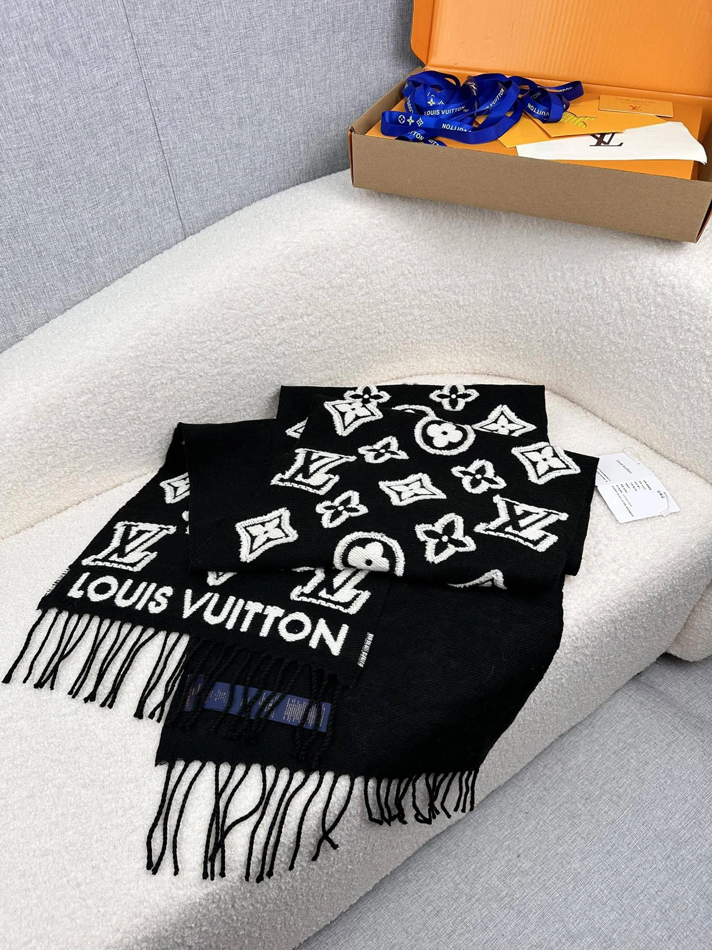 HD--8V 3DMonogram wool cashmere mulberry silk 3colour item:E-S132K2862-3H