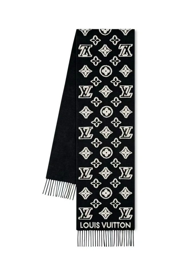 HD--8V 3DMonogram wool cashmere mulberry silk 3colour item:E-S132K2862-3H