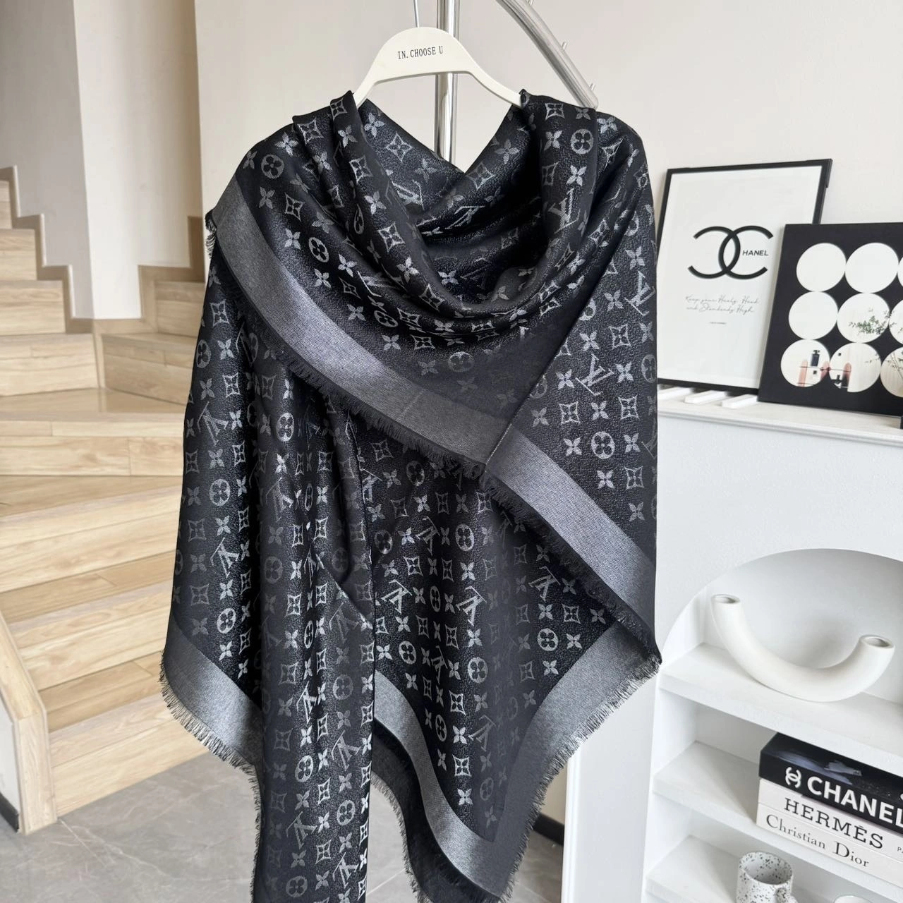 HD--8V 43%Real silk 57%wool 7colour item:E-S132I0985-7H