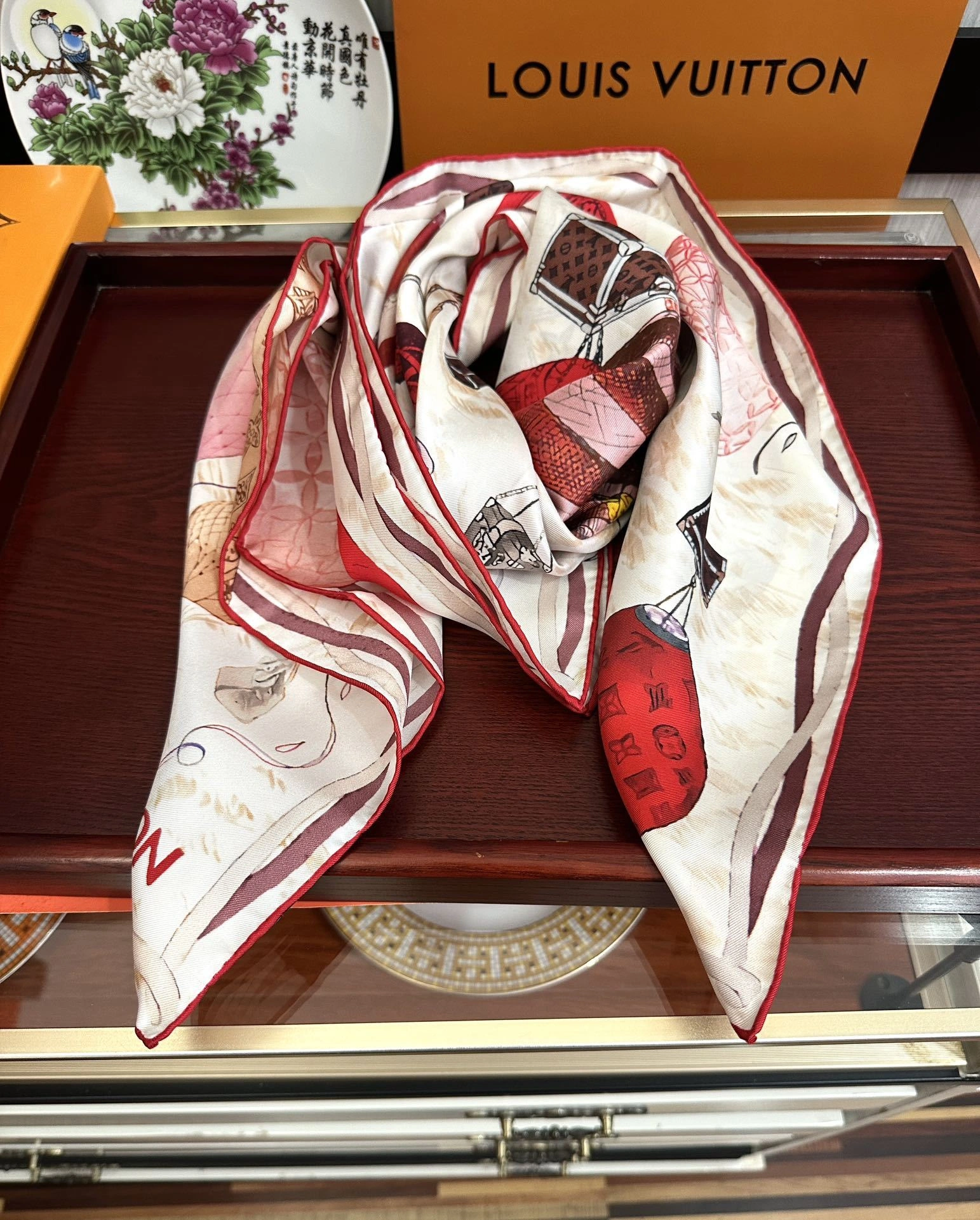 HD--8V Real silk 4colour item:E-S132I0354-4H