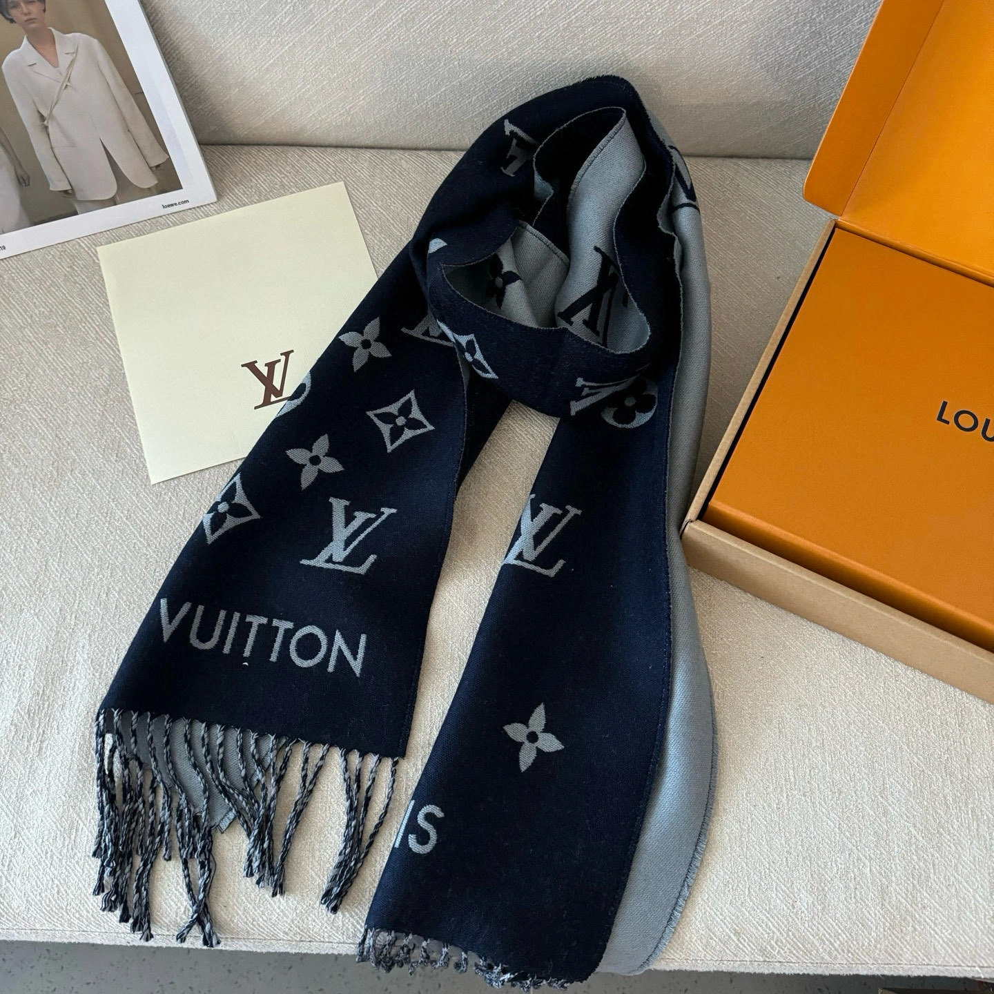 HD--8V ll About MNG Monogram wool item:E-S132M0210H