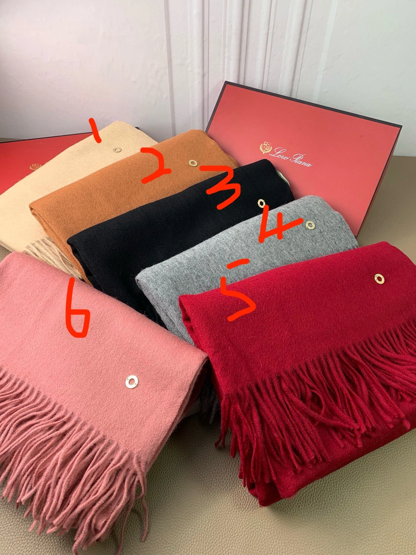&HD--8oro Pi191 wool cashmere 382g 6colour item:E-S132I0936-6H