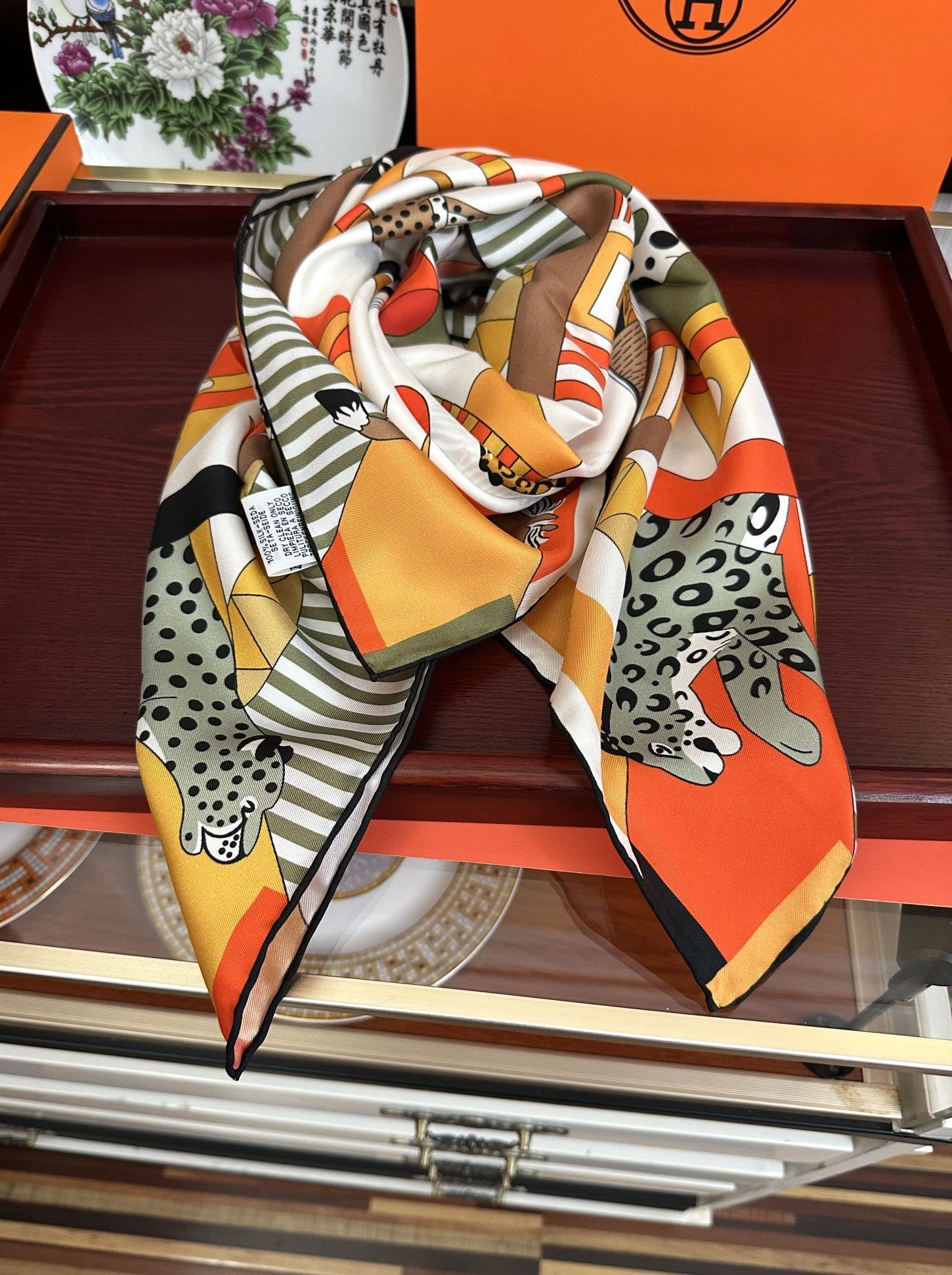 HD--H5r75s Real silk 2colour item:E-S132I0317-2H