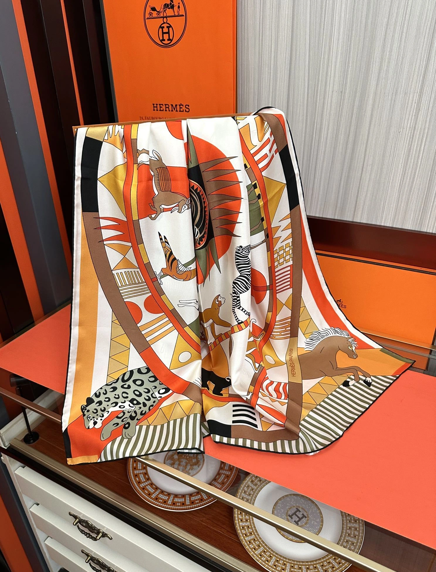 HD--H5r75s Real silk 2colour item:E-S132I0317-2H