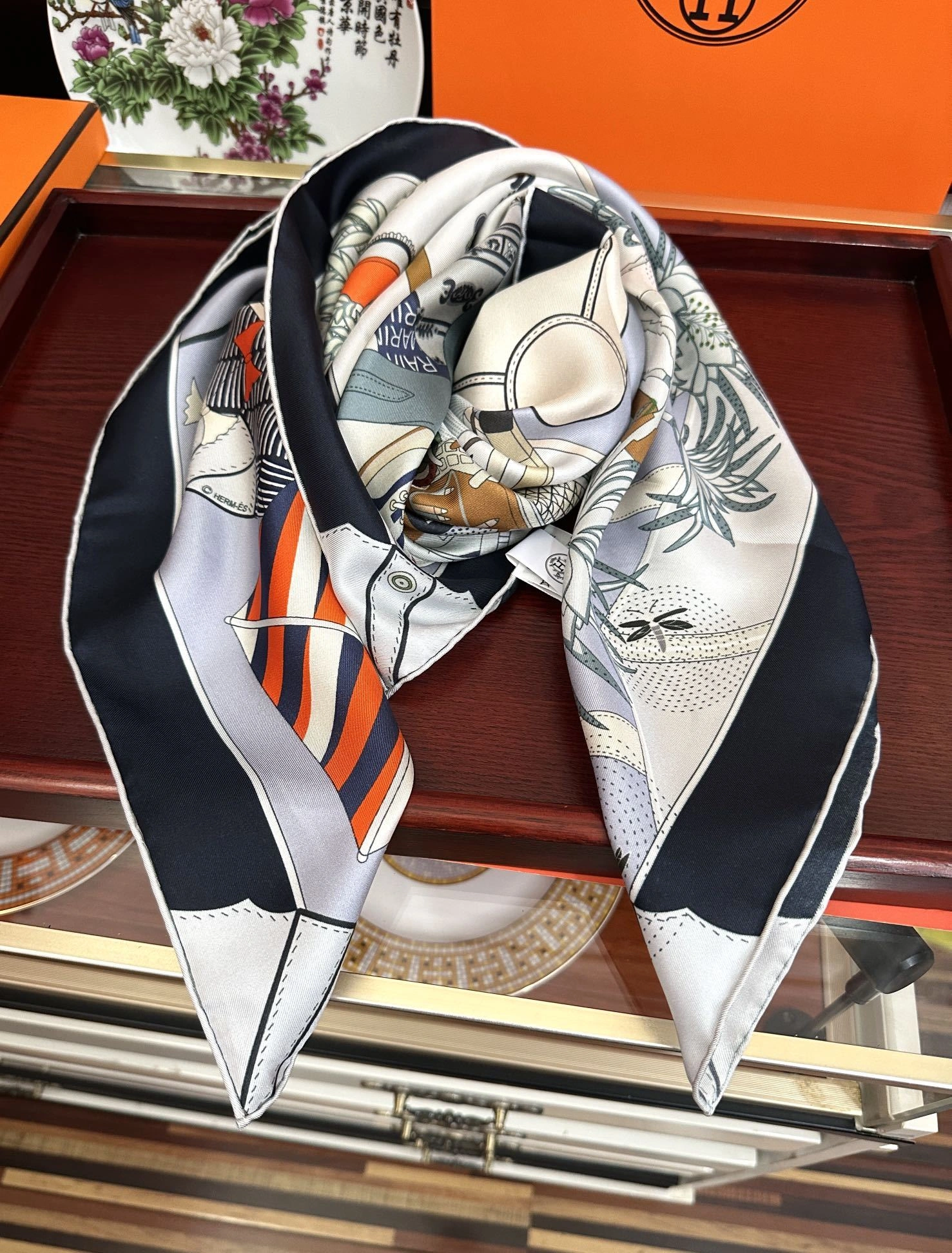 HD--H5r75s Real silk 3colour item:E-S132I0364-3H