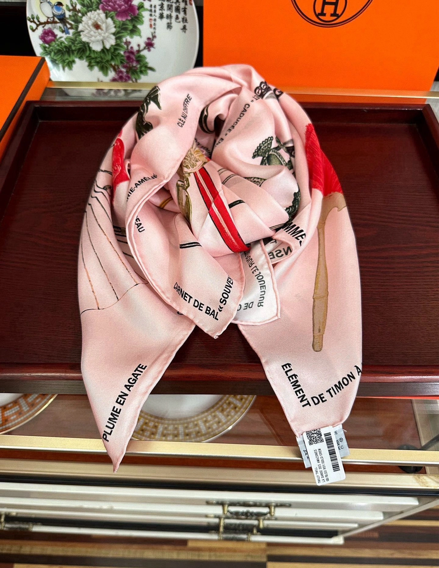 HD--H5r75s Real silk 3colour item:E-S132I1027-3