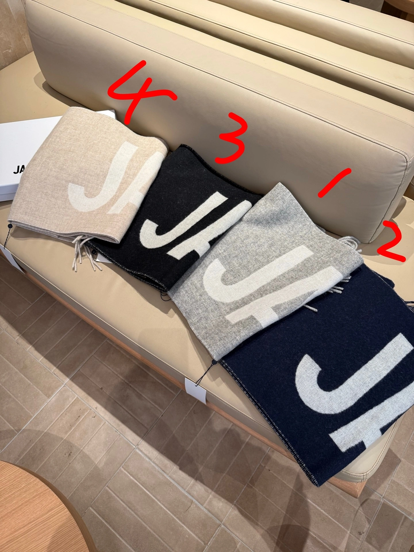 HD--Other brands cashmere 4Colour item : E-S132K1229-4H