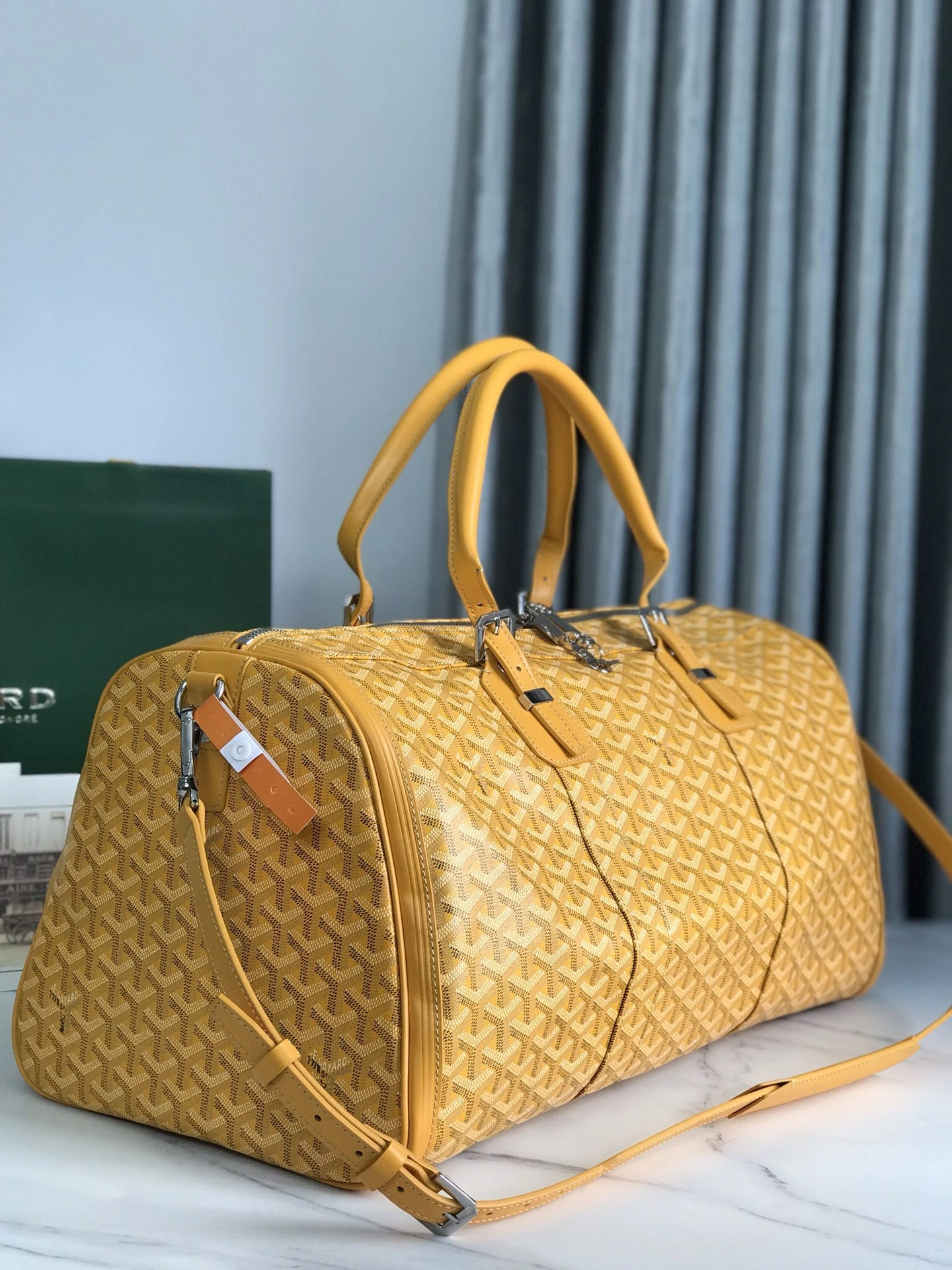 MOMO--6oy1r4 CROISI050TY08CL08P high quality version Goyard Croisiere 50 cowhide item:F-B664B0219