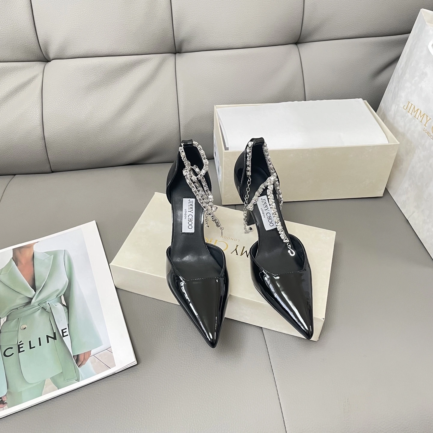 Ji77y 3ho5 STEVIE100PAT Heel height：8CM item:ET-X234E0721W