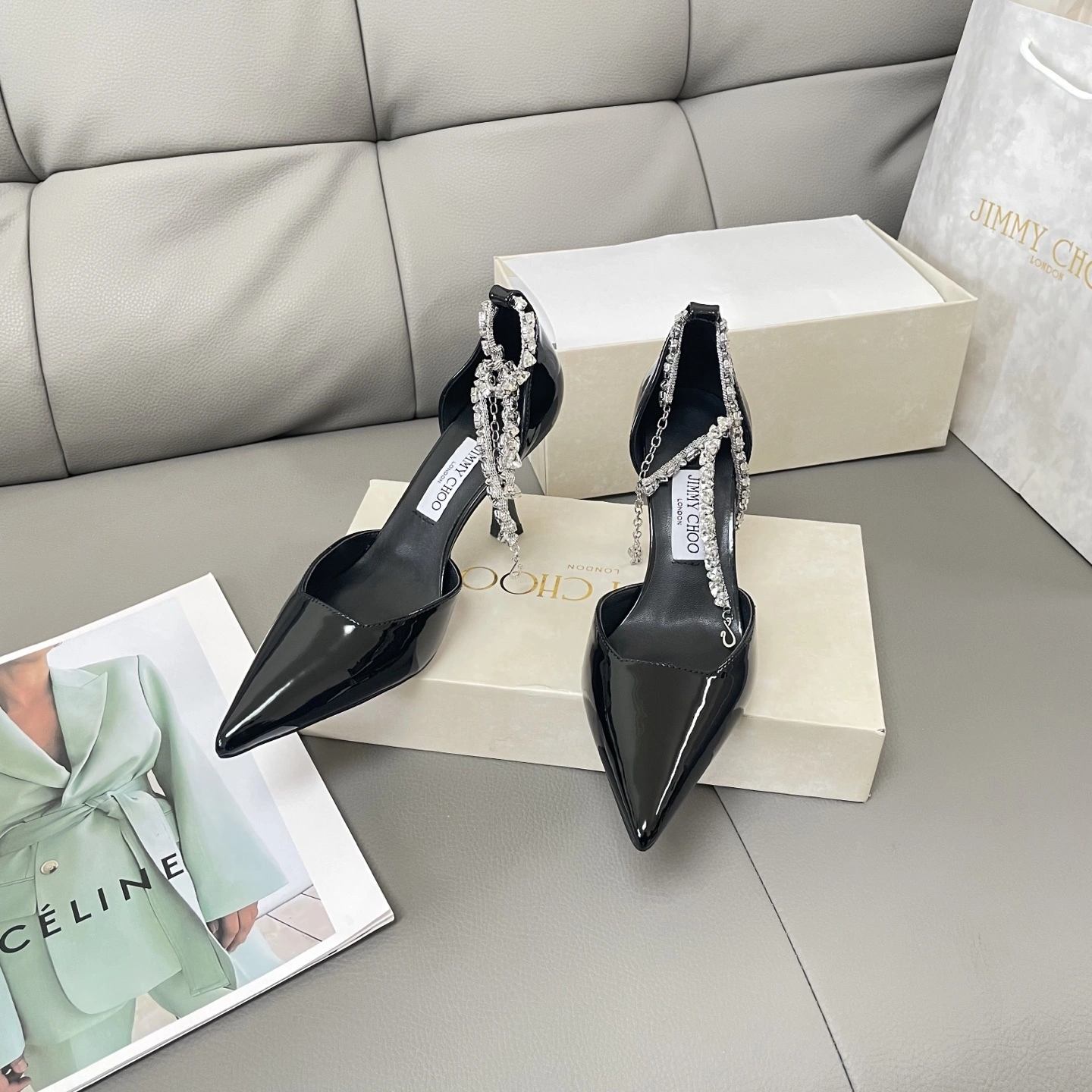 Ji77y 3ho5 STEVIE100PAT Heel height：8CM item:ET-X234E0721W