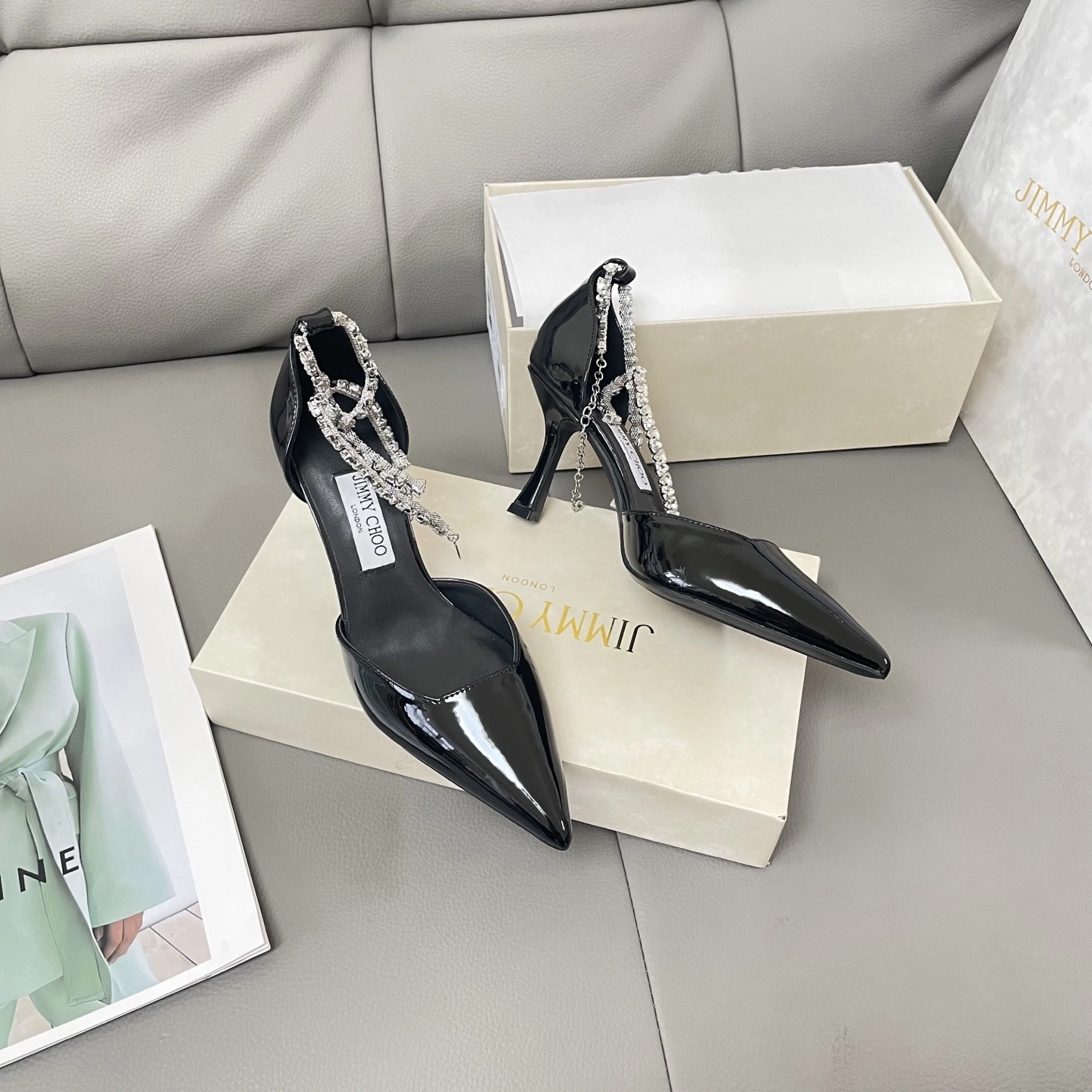 Ji77y 3ho5 STEVIE100PAT Heel height：8CM item:ET-X234E0721W